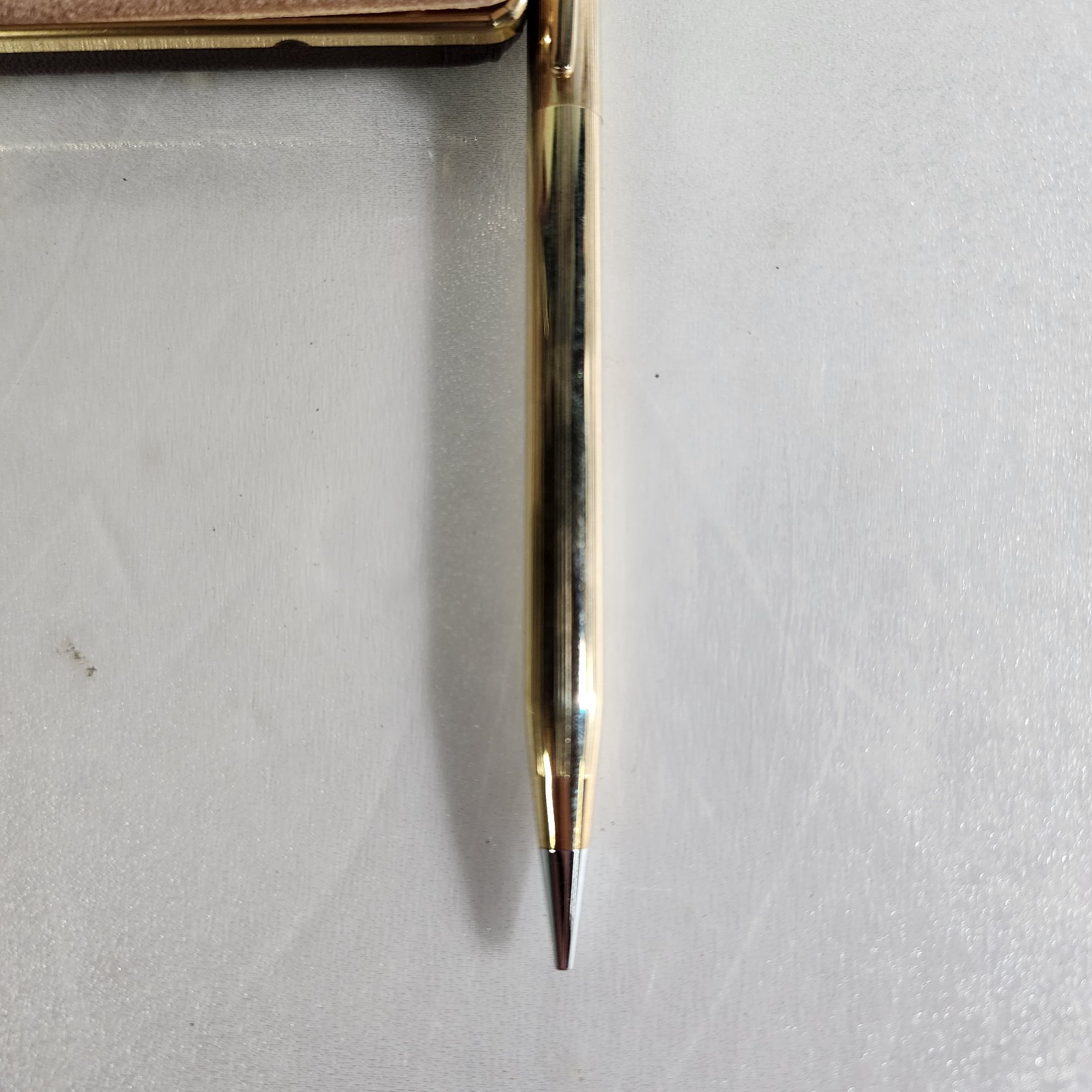 Cross 0.5mm 10K Gold Filled Vintage Mechanical Pencil W/ Case Needs Lead Works