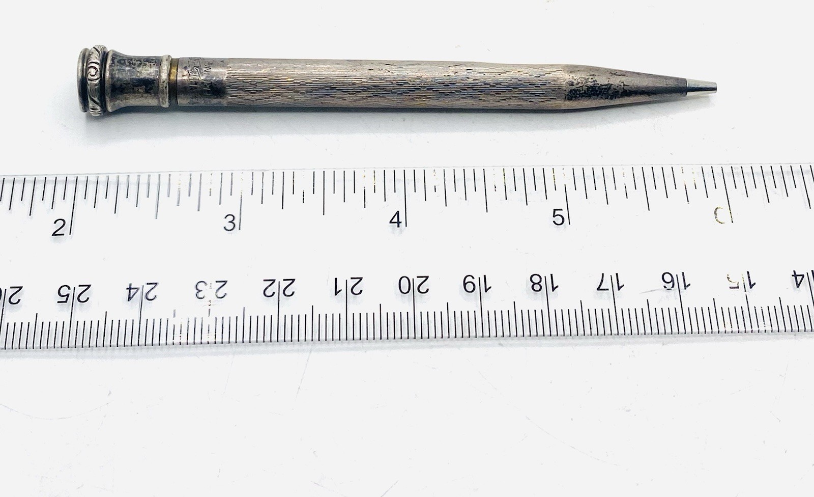 Antique Vintage Wahl Eversharp 925 Sterling Silver Mechanical Pencil Ornate Y3