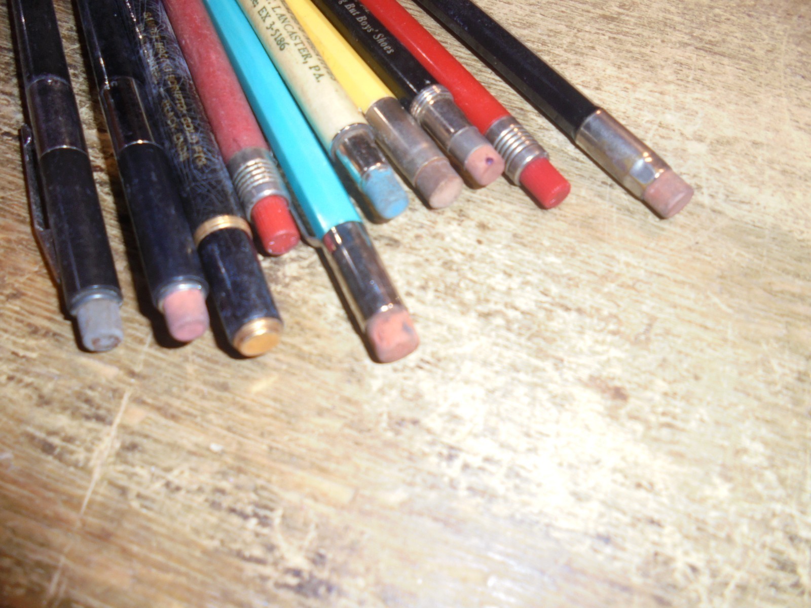 Vintage Scripto Mechanical Pencil Lot Of 10 ESTATE FIND