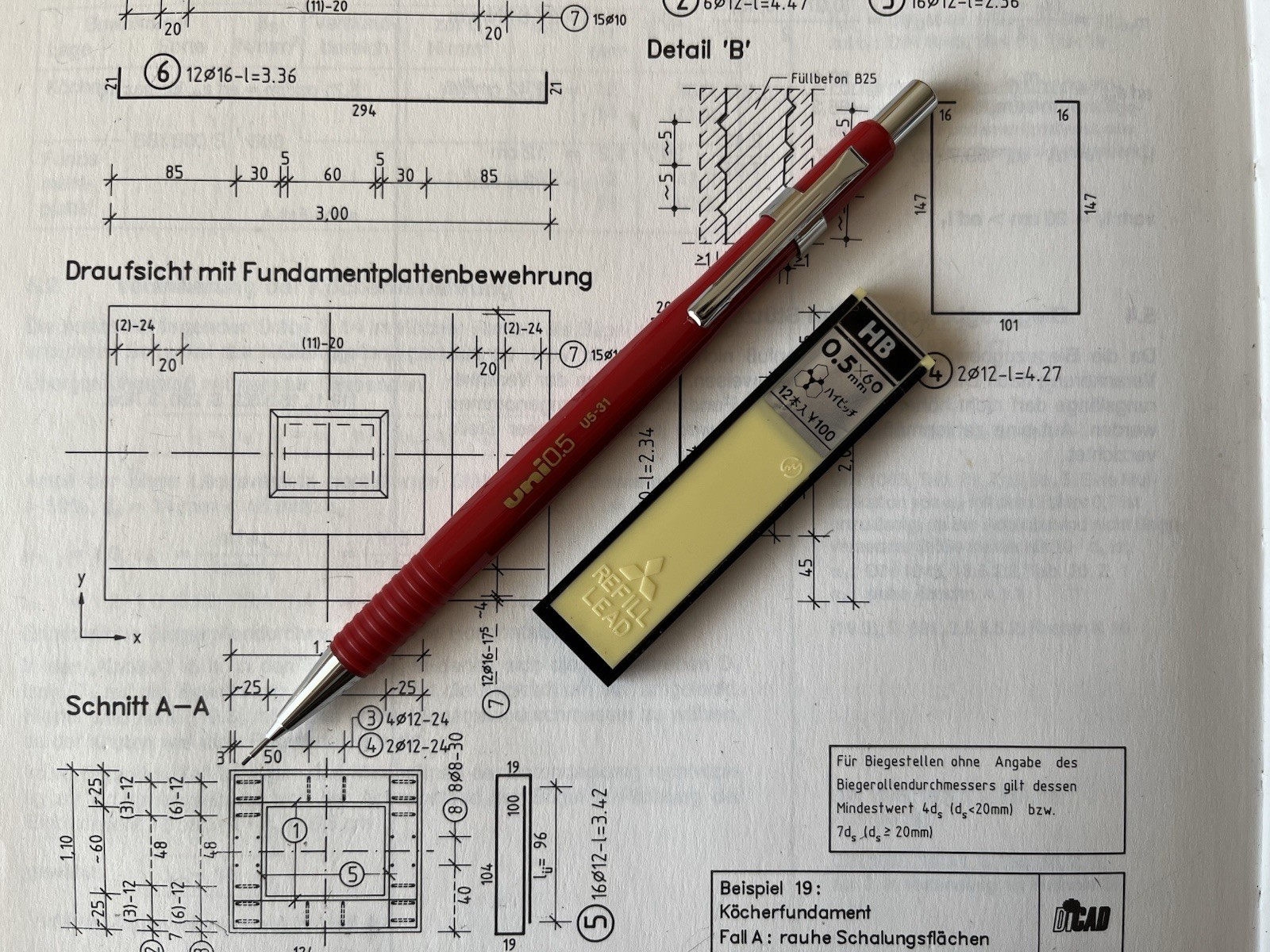 Vintage Mechanical Pencil MITSUBISHI UNI U5-31 :: Red :: 0.5 mm :: Japan :: NOS