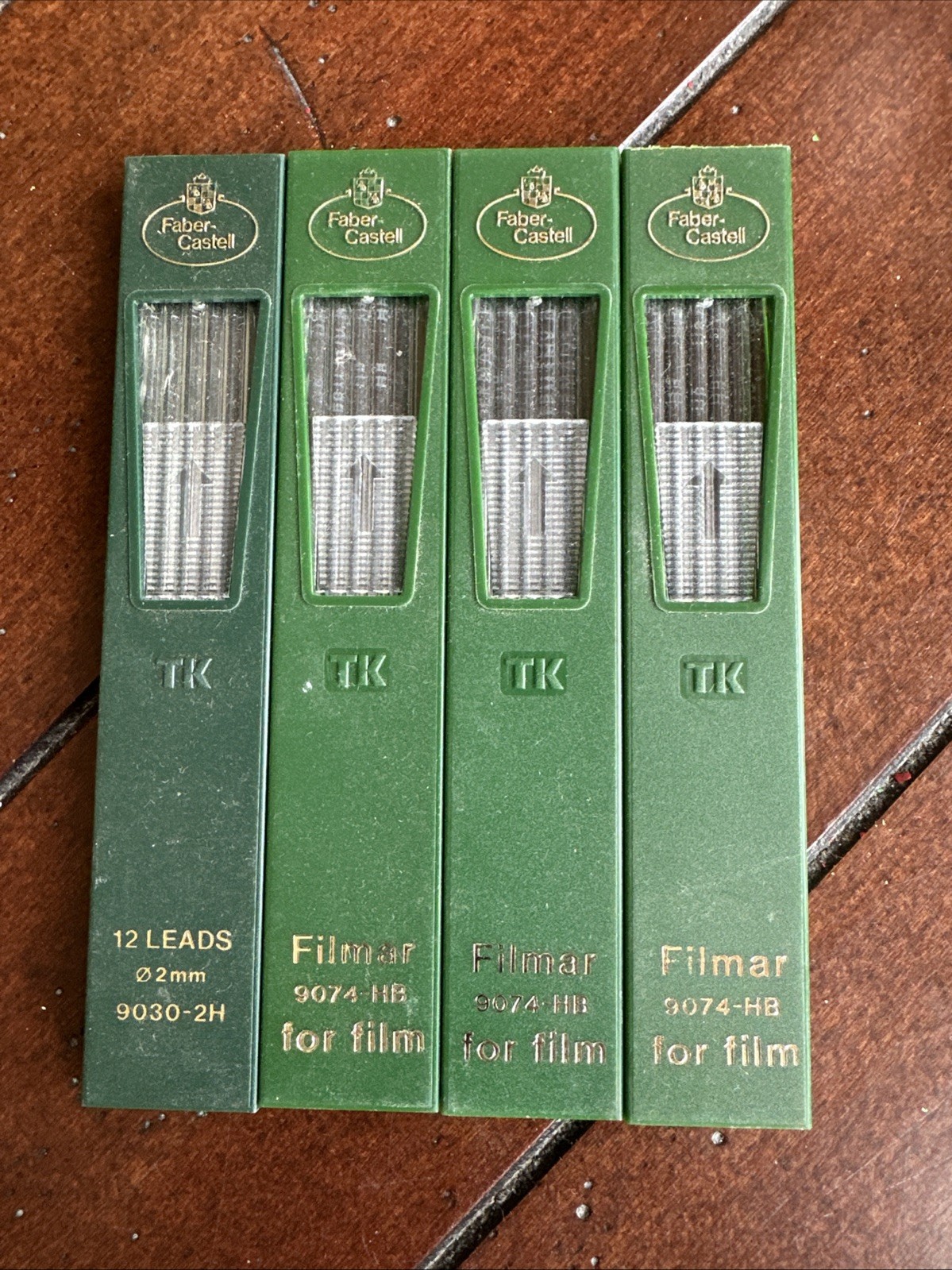 Faber Castell Filmar 9074-HB for Film (3) & 9030-2H Graphite Lead (2 Leads)