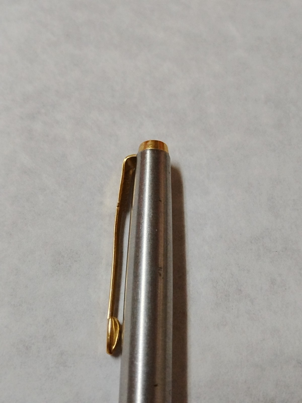 Vintage Parker Mechanical Pencil Silver Chrome & Gold Arrow Clip Works #M4