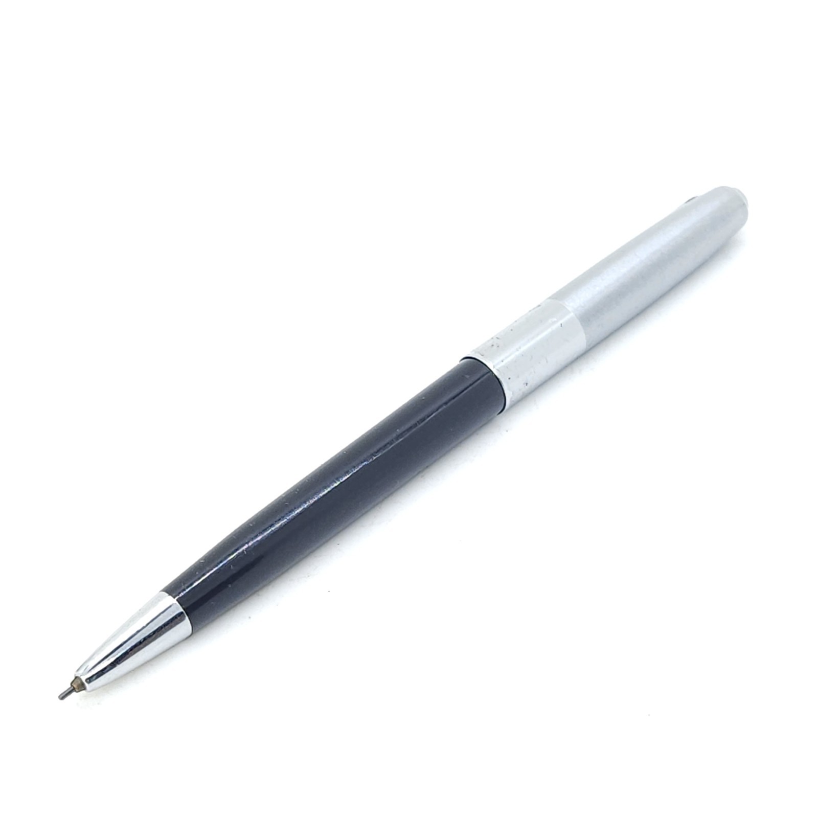 Waterman Vintage Mechanical Pencil 1950’s Black /Chrome Trim Click Body