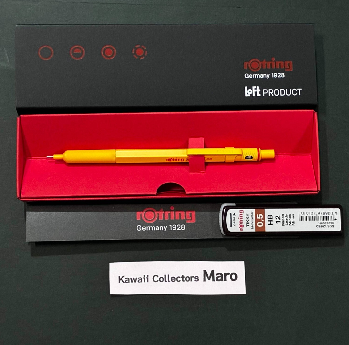 rotring 600 Loft Limited Edition Mechanical Pencil 0.5mm – German Design, Japan