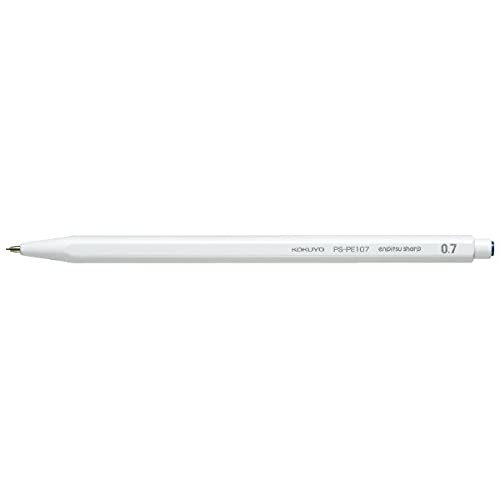 KOKUYO Mechanical Pencil (Hanging Pack) 0.7mm White PS-PE107W-1P 10 Pieces Set