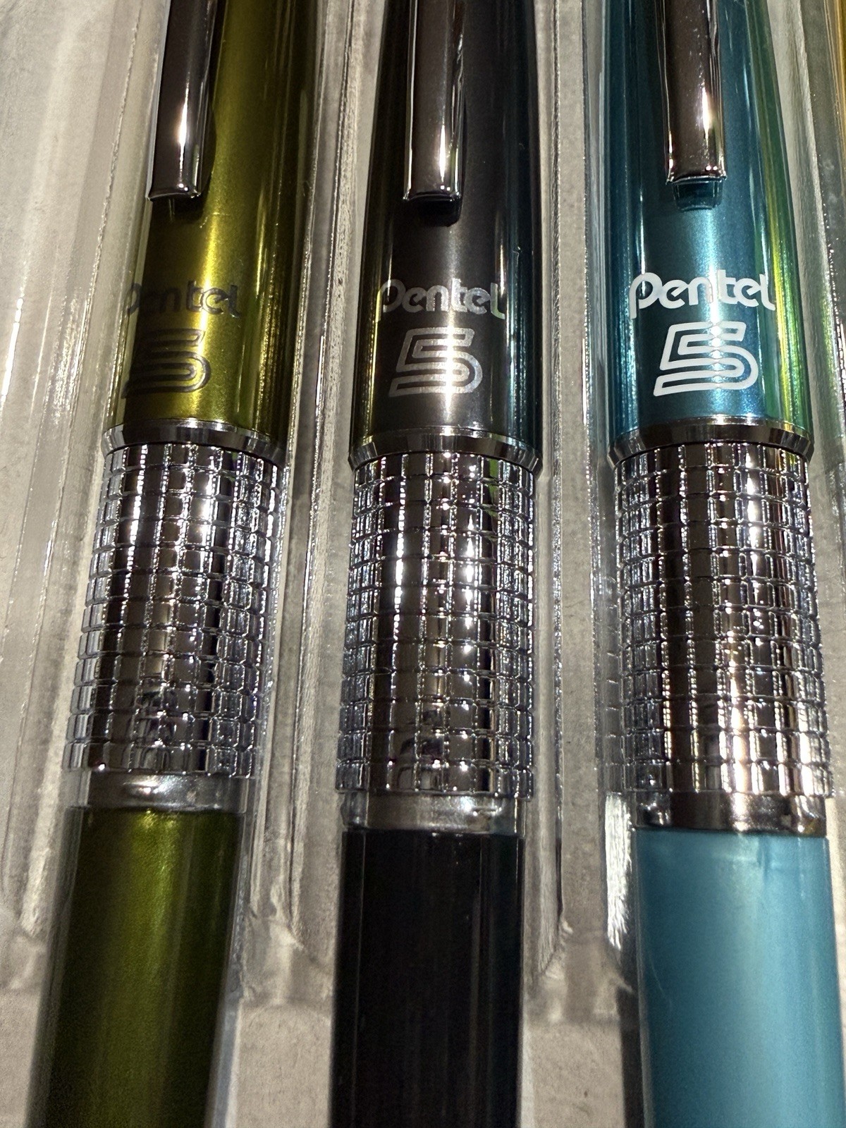 Pentel Mechanical Pencil Kerry 0.5mm Set of 4 P1035 Japan Limited Colors New