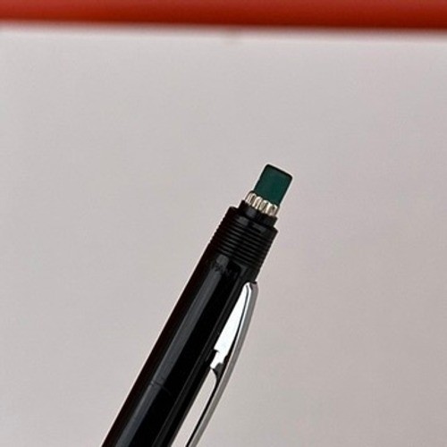 Vintage Pentel P225 Mechanical Pencil 0.5mm Black Japan with Eraser Case