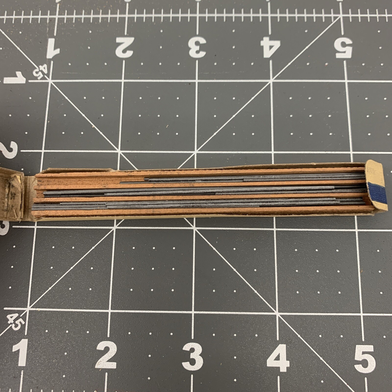 Vintage EBERHARD FABER Mongol 4015 Mechanical Pencil Long Thin Lead 4″ HB