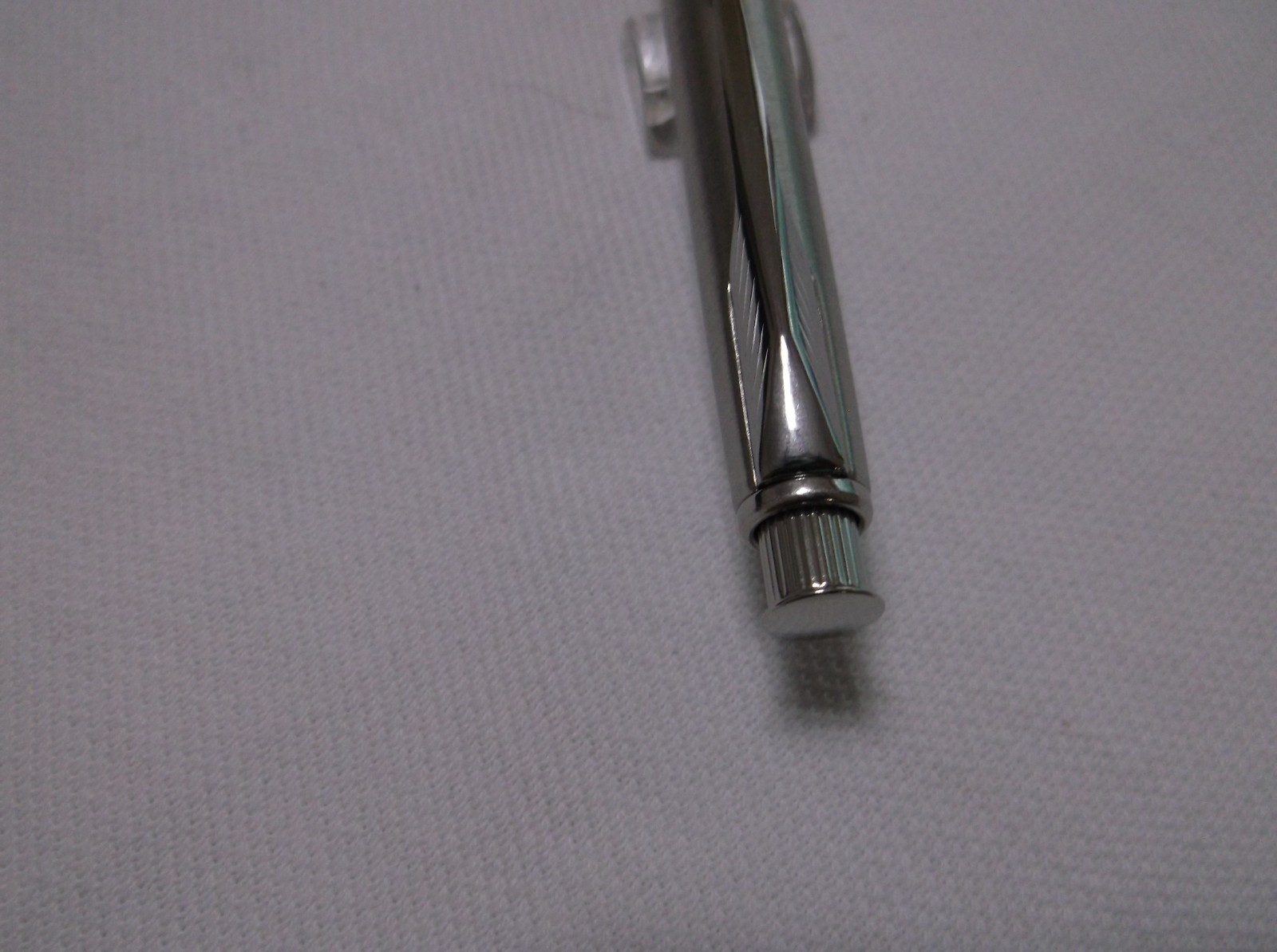 PARKER INSIGNIA STAINLESS STEEL & CHROME TRIM .5MM PENCIL WITH ERASER