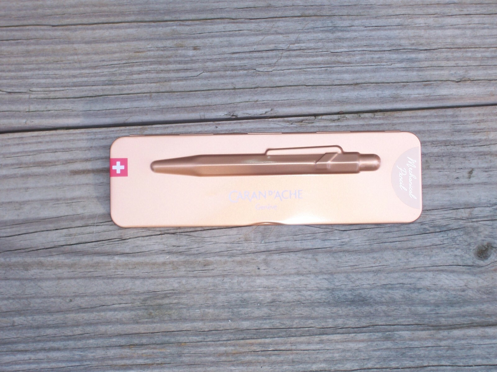 Caran D’Ache 0844 Mechanical Pencil – 0.5 mm – Limited Edition Rose/(Pink) Gold