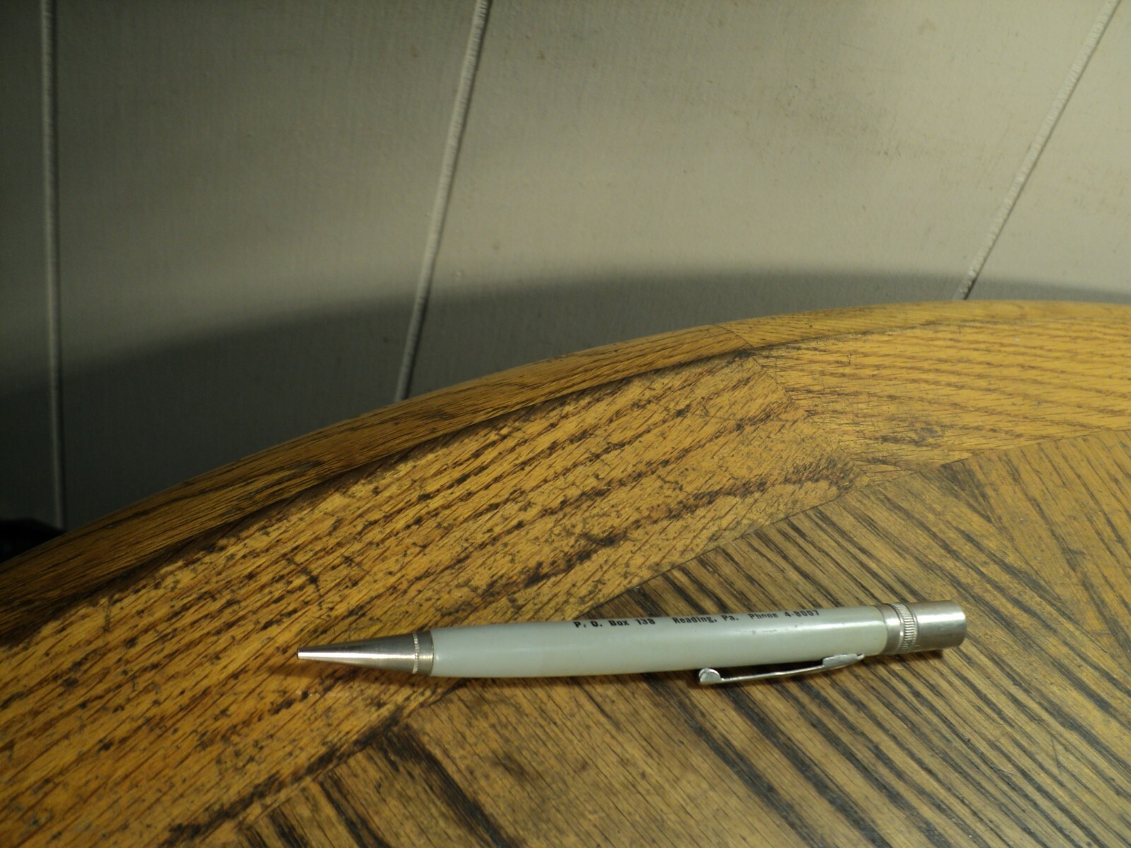 Vintage Wings Mechanical Pencil Harry W Morrow Insurance Real Estate Reading PA