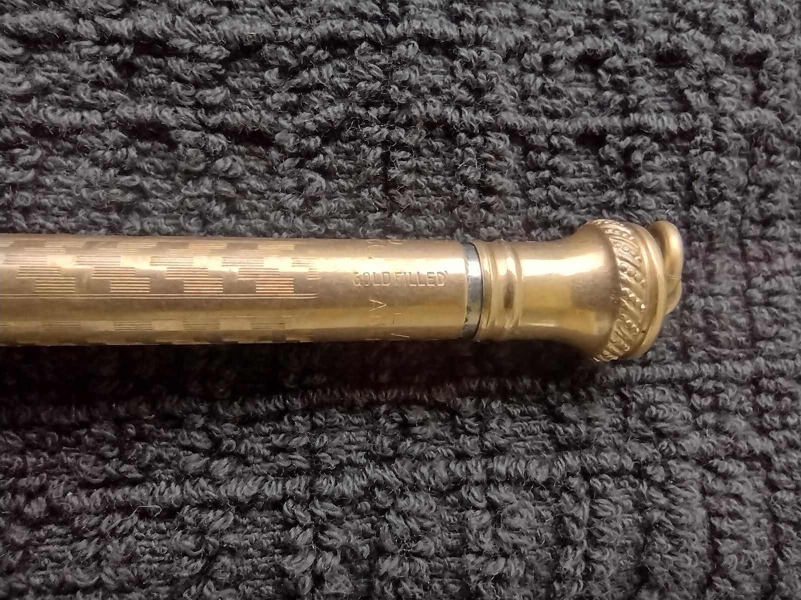Vintage Venus Everpointed Gold Fill Mechanical Pencil American Pencil Co. of N.Y