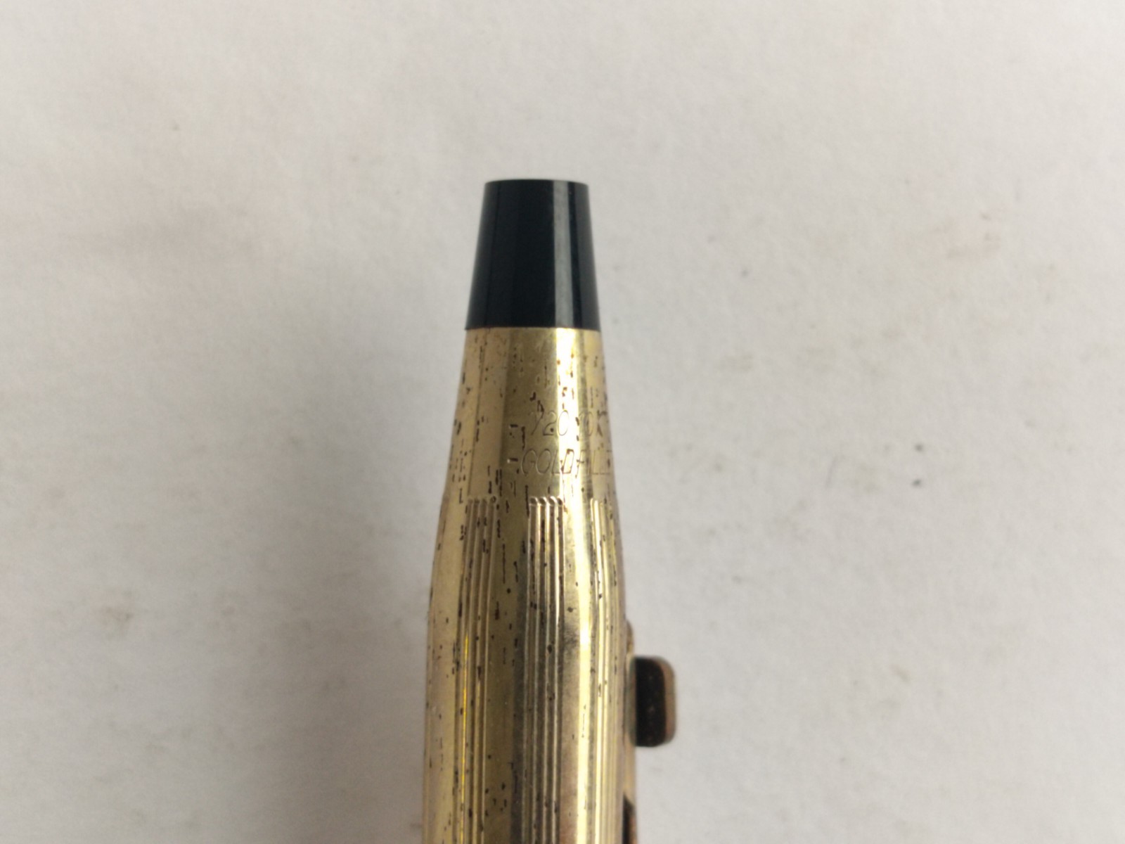 Vintage Cross Mini 5.25″ Gold Plate 1/20 10k Mechanical Pencil in Box USA E & W