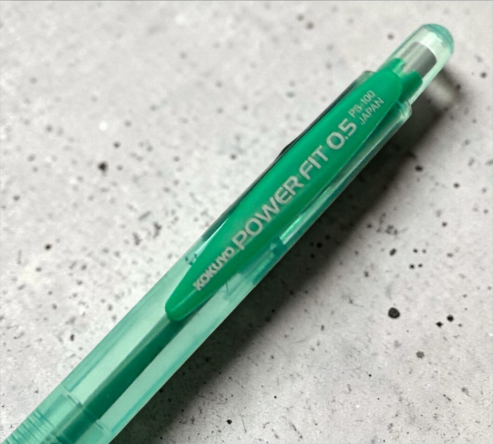 Box Of 12 KOKUYO 0.5mm Lead Power Fit No. 50101 Mechanical Pencils – Green – NEW