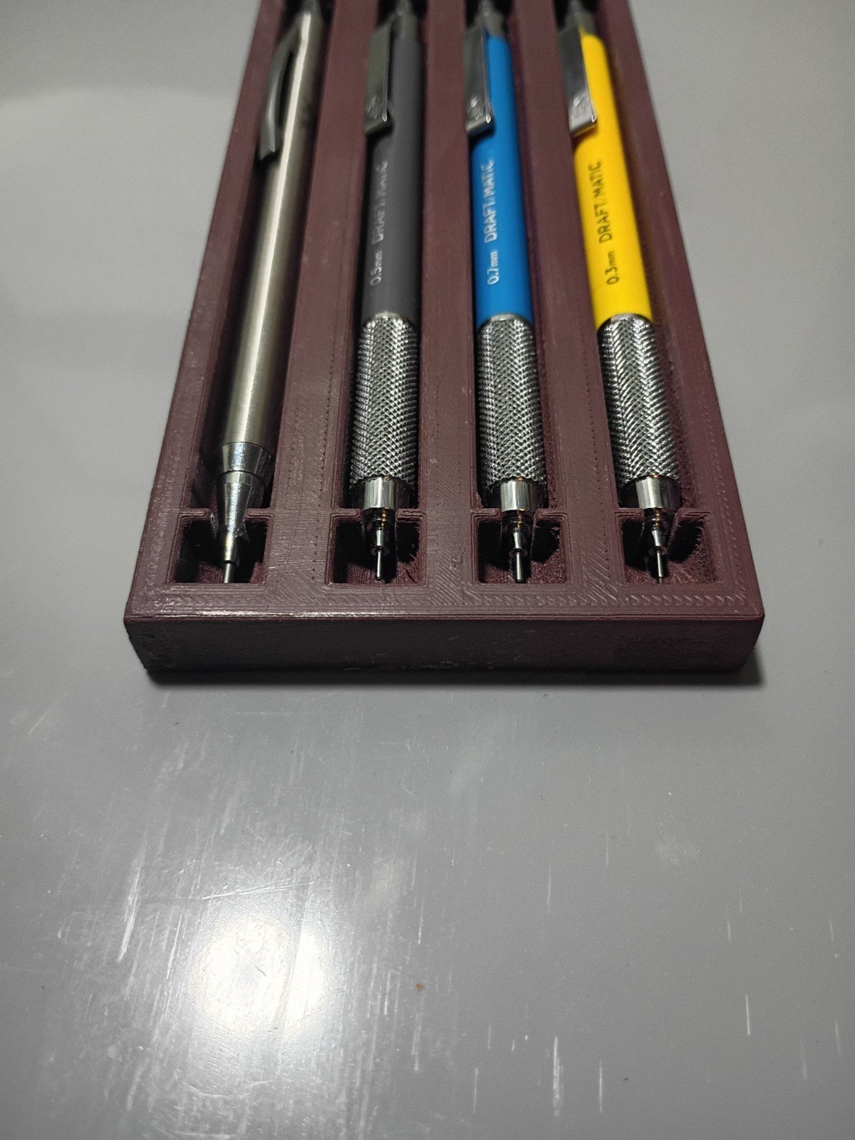 Snap-In Pencil Holders for Fine Mechanical Pencils .3mm-2.0mm