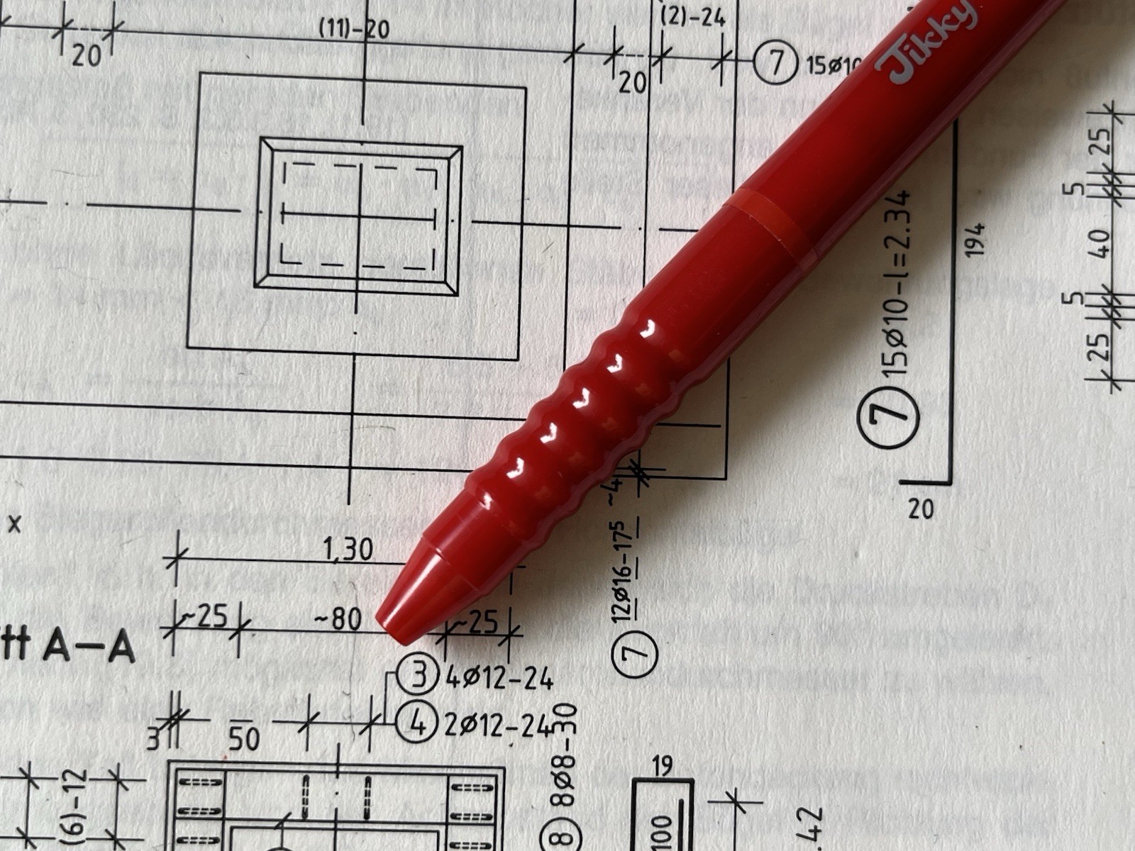 Vintage Mechanical Pencil ROTRING TIKKY DOUBLE PUSH 0,5 : Red : Germany : NOS