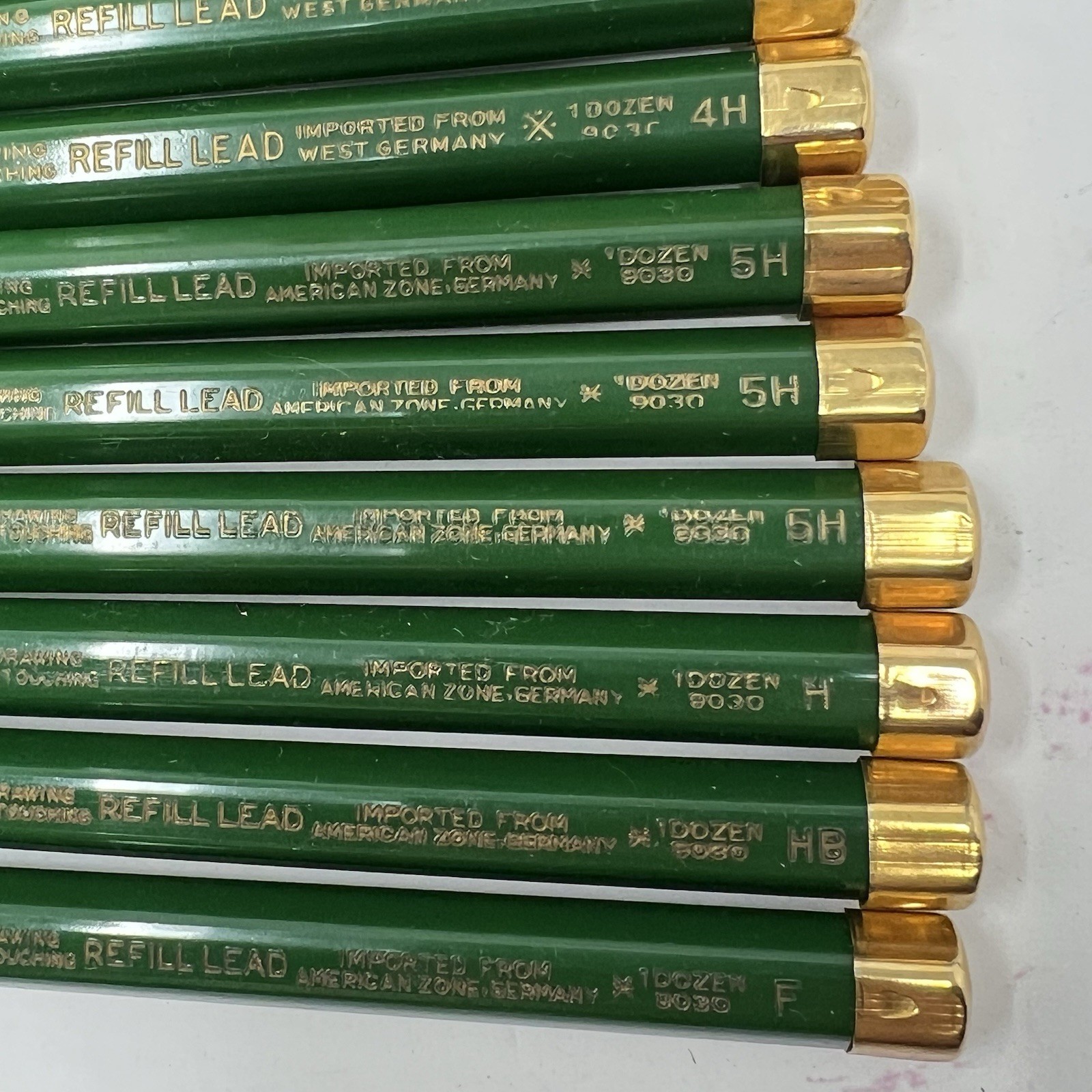 Huge lot AW FABER CASTELL 9030 KOH-I-NOOR STAEDTLER MARS Leads Refills Pencils