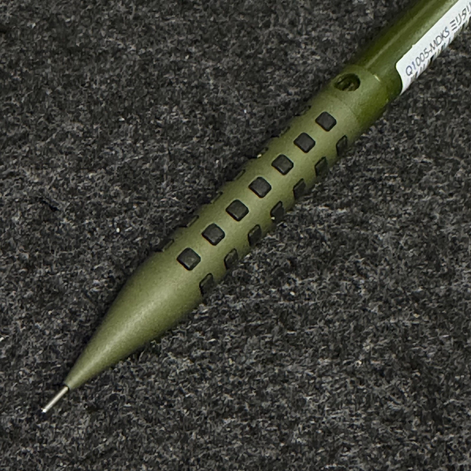 Pentel Smash Kitera Limited Military Green 0.5mm Q1005-MDKS Drafting Pencil New