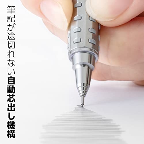 Pentel Orenz AT Mechanical Pencil 0.5mm Silver XPP2005-Z