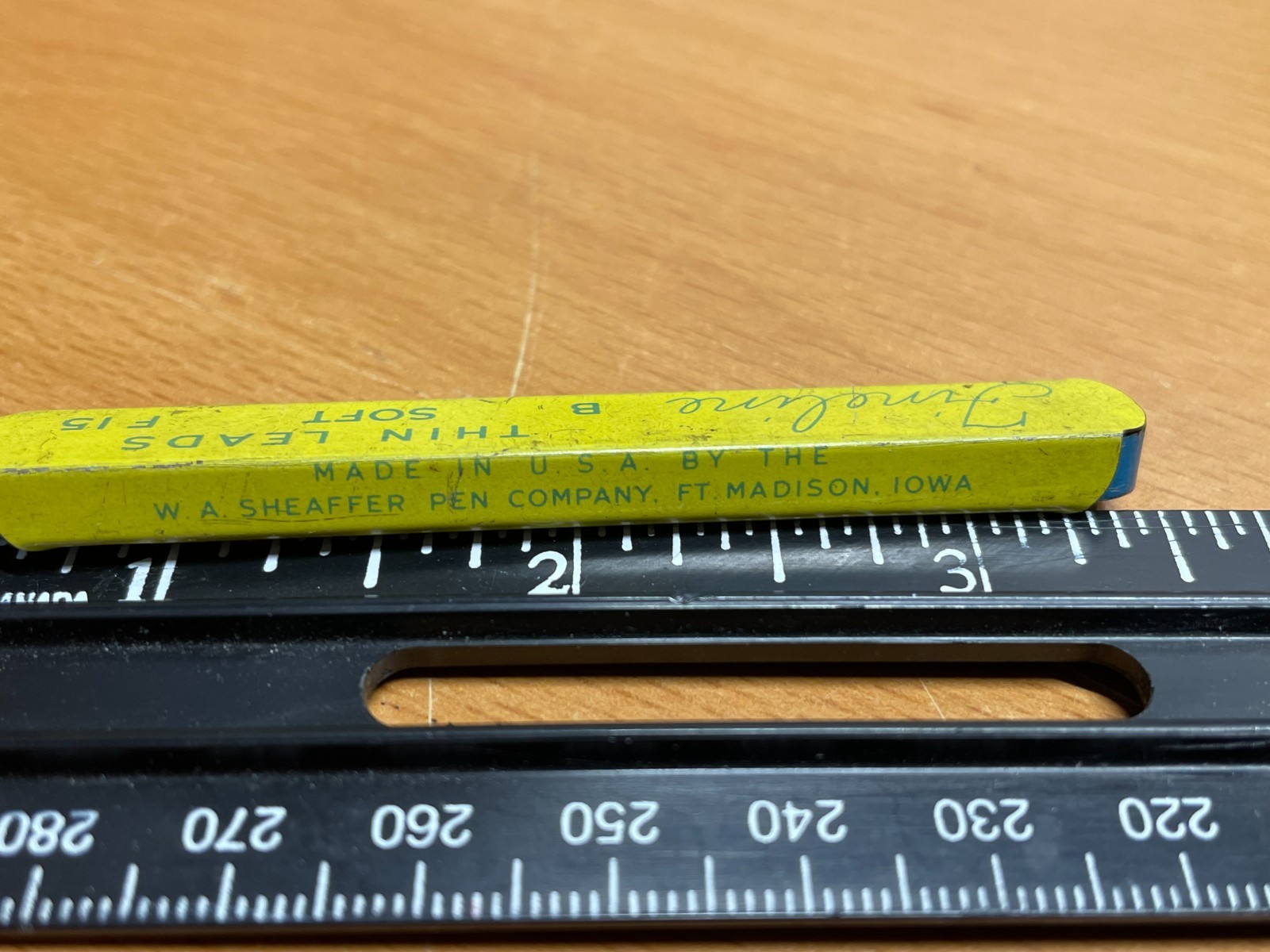 Vintage Sheaffer’s Fineline Thin & Thick Leads Pencil Lead Tin | Box Only
