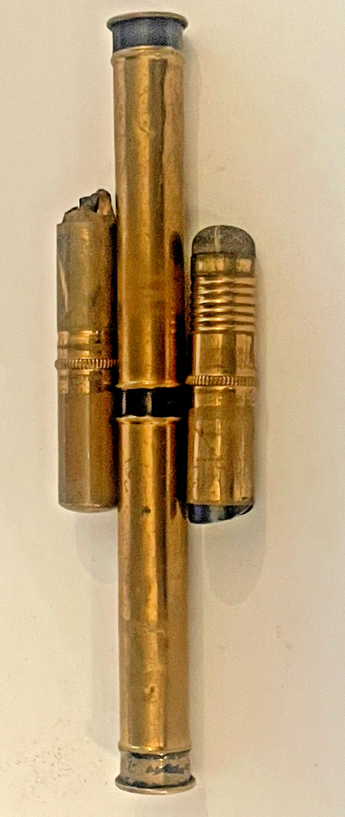 Vintage E. EBERHARD FABER Mechanical Pencil Lead Made USA Yellow Gold Tone🌺