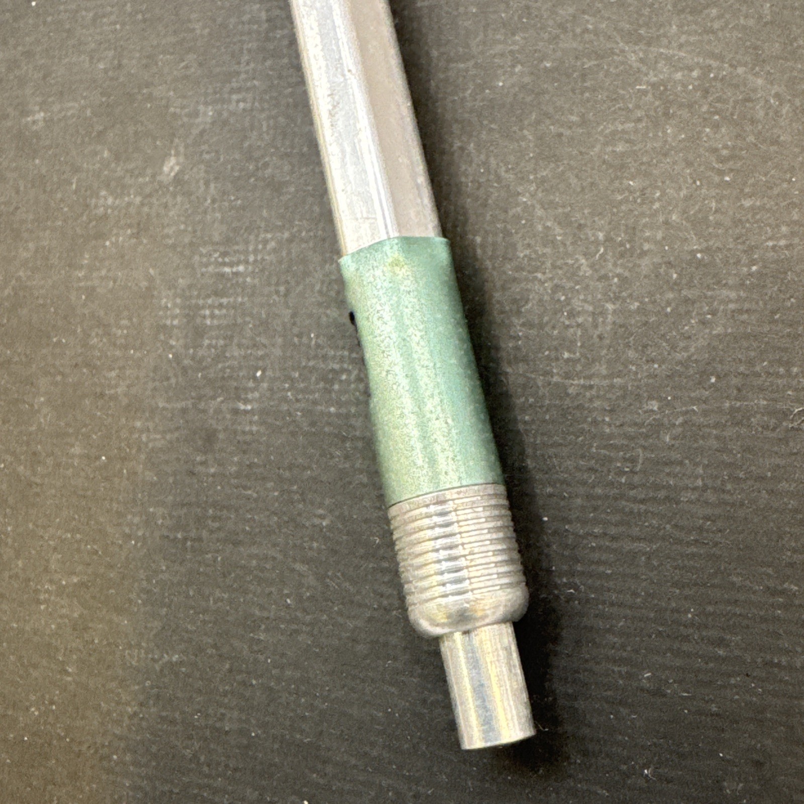 Vintage Eberhard Faber Microtomic 614 Mechanical Pencil Aluminum USA Rare 70’s