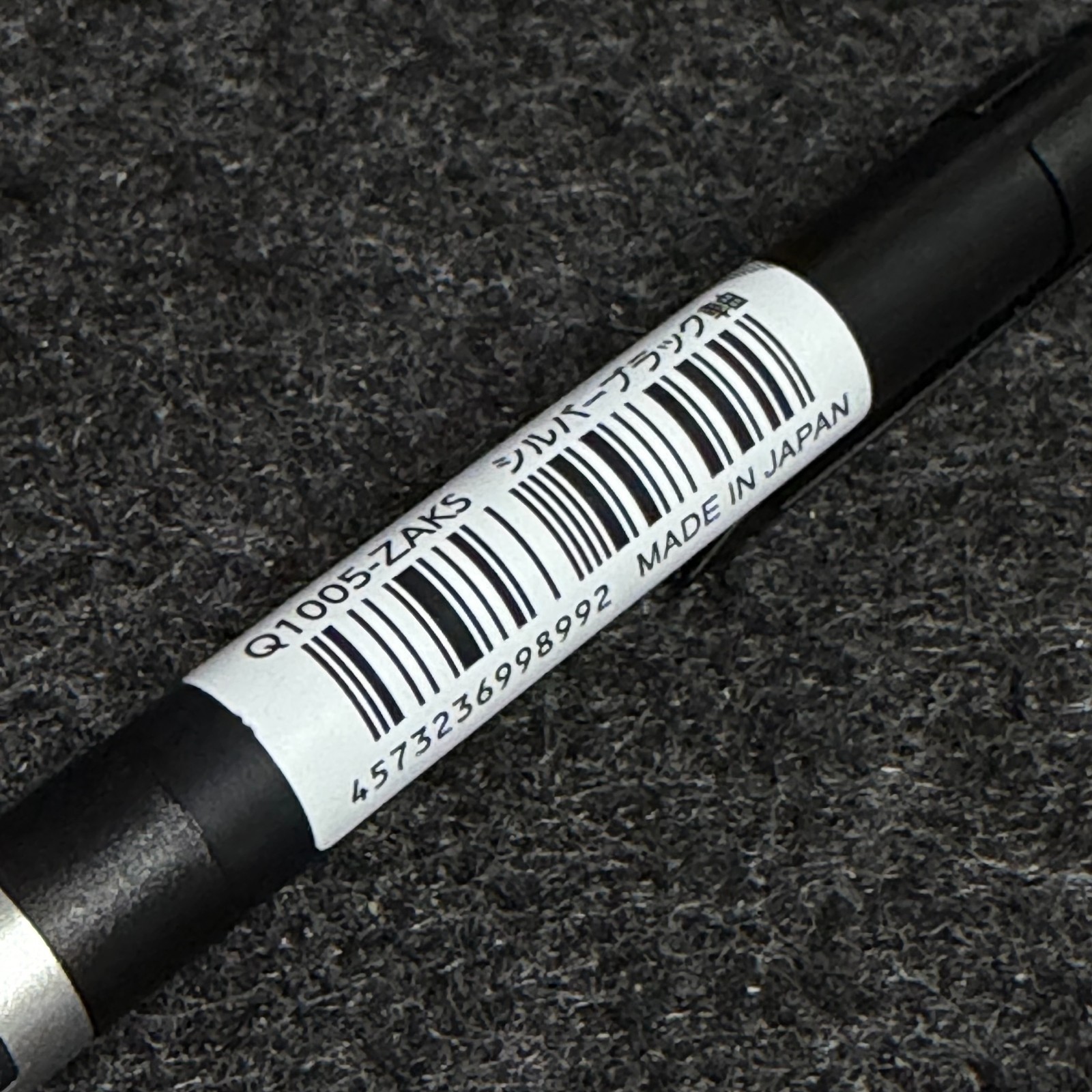 Pentel Smash Mechanical Pencil 0.5mm Silver Black Kitera Limited Q1005-ZAKS New