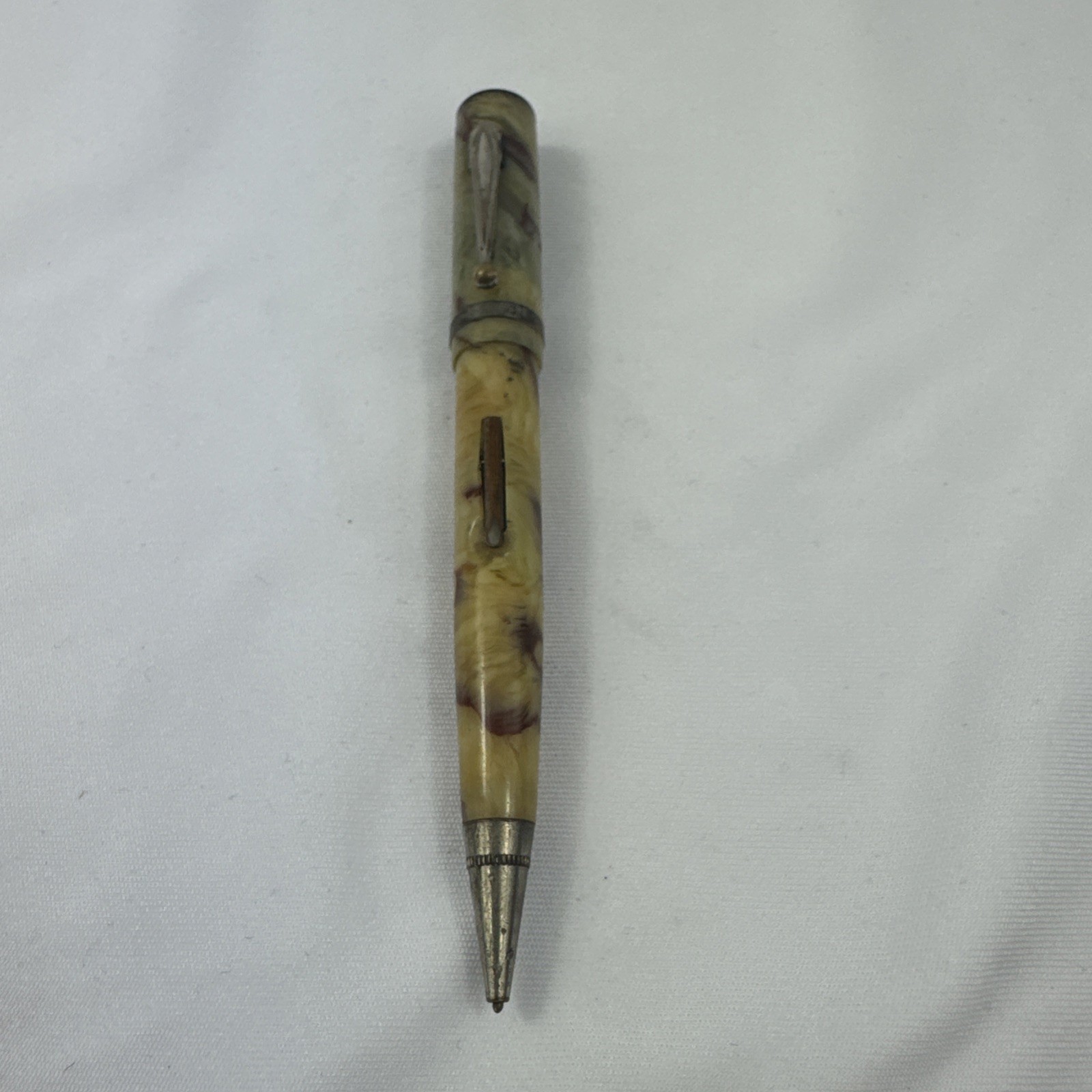 Vintage Mechanical & Fountain Pen Marbeled Rare Writing Instrument