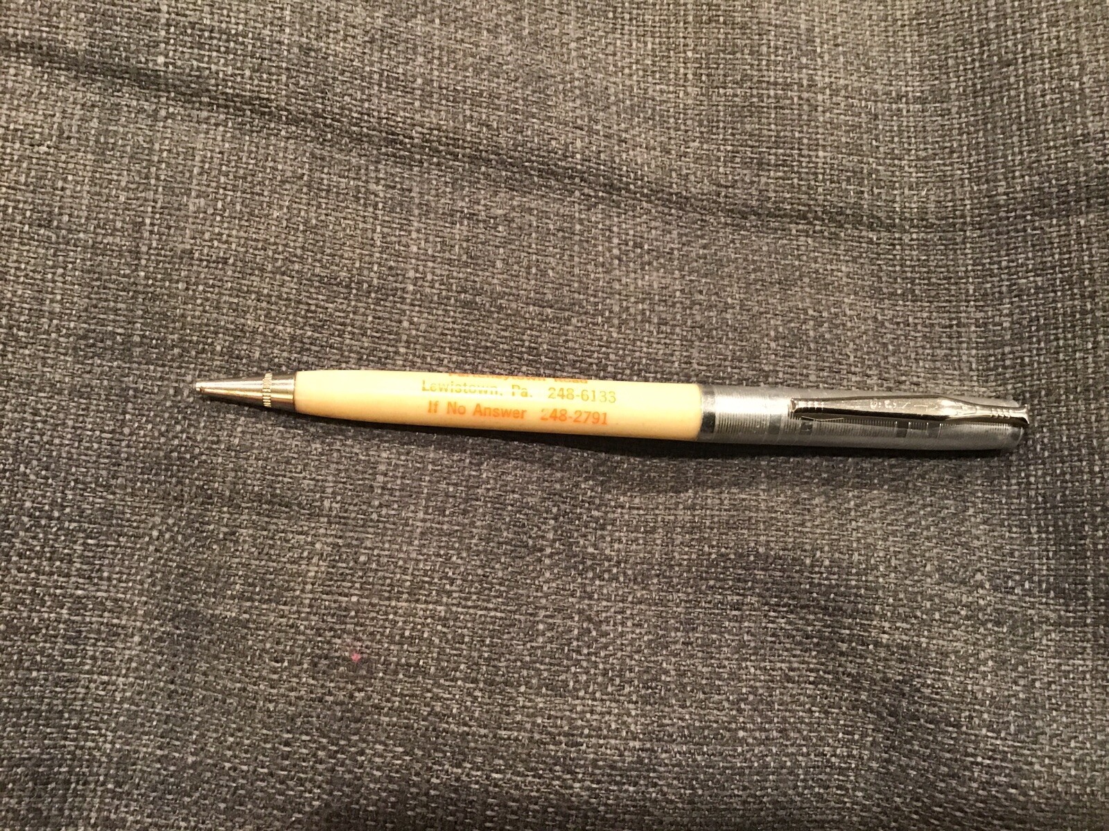 Vintage Wings Mechanical Pencil Works Derry Limestone Lewistown Pennsylvania