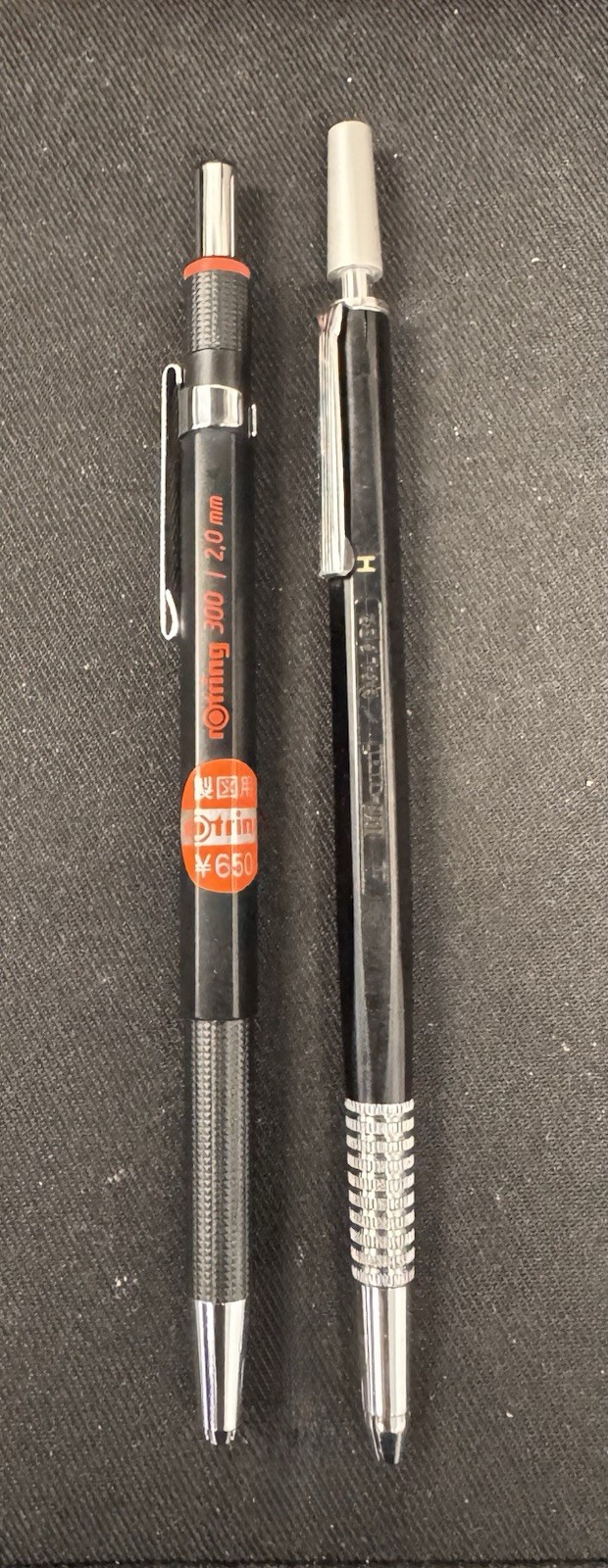Vintage NOS/Used Rotring 300 2mm Mitsubishi Hi Uni 2mm