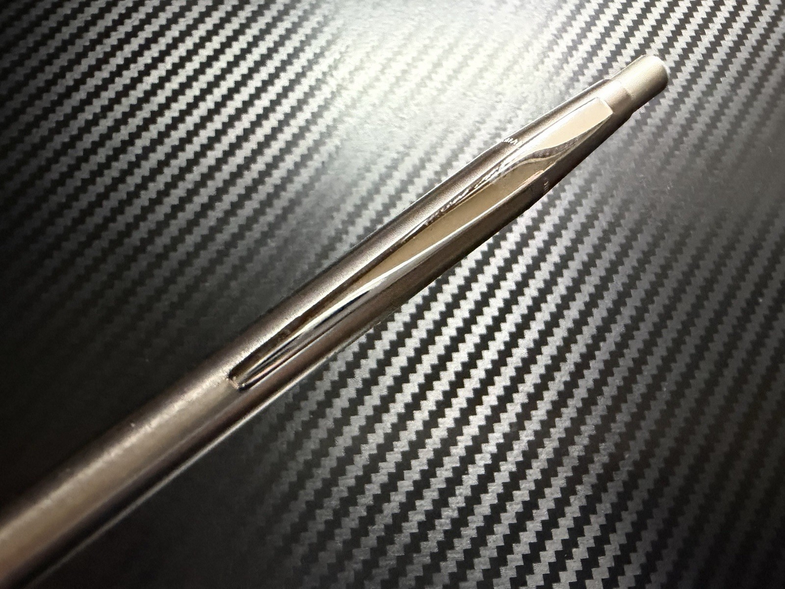 Very Good Condition Montblanc Noblesse Stainless Steel Mechanical Pencil 0.5mm