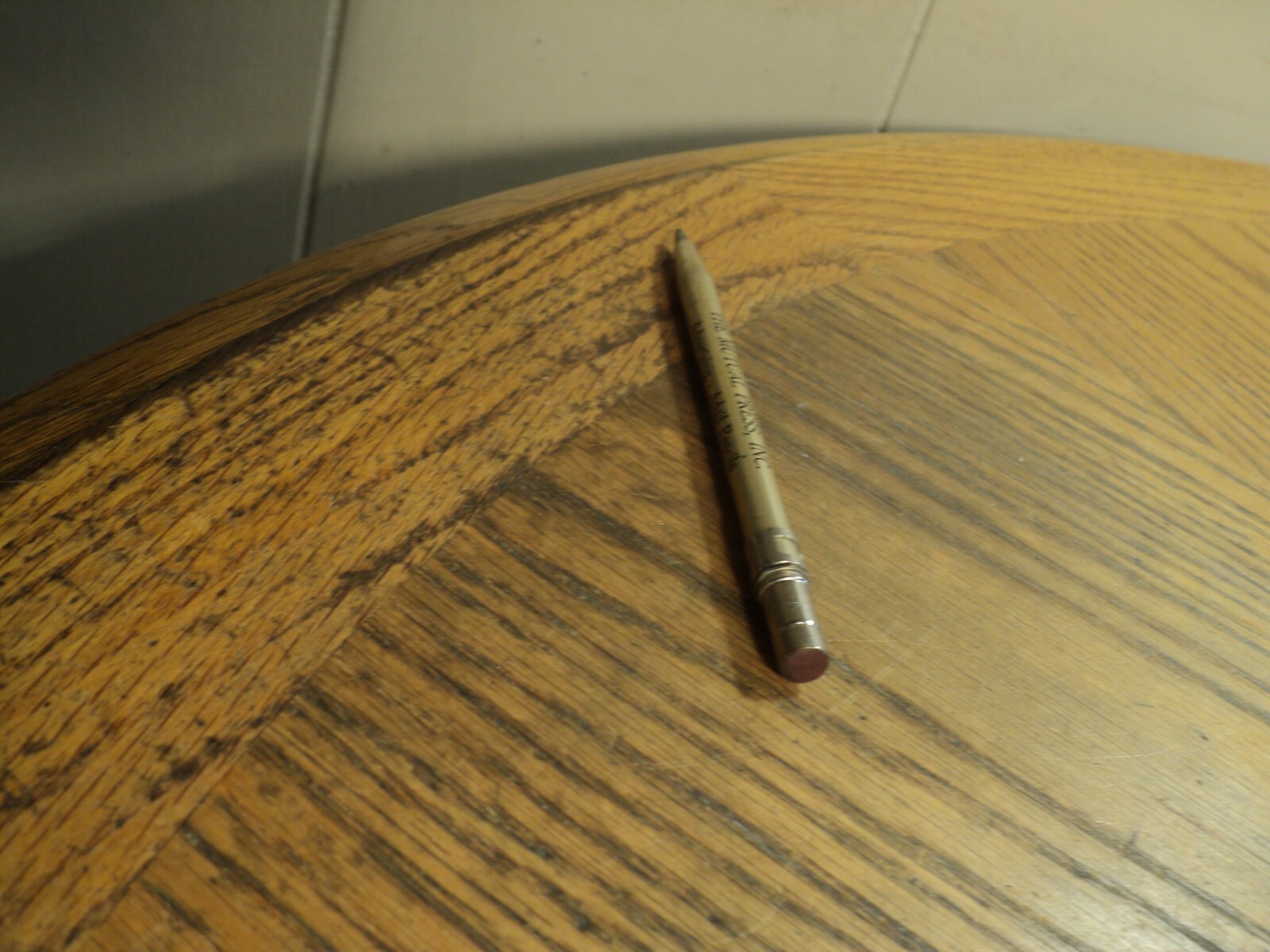 Vintage Adgif Mechanical Pencil Advertising The Mutual Press Inc Hutchinson KS