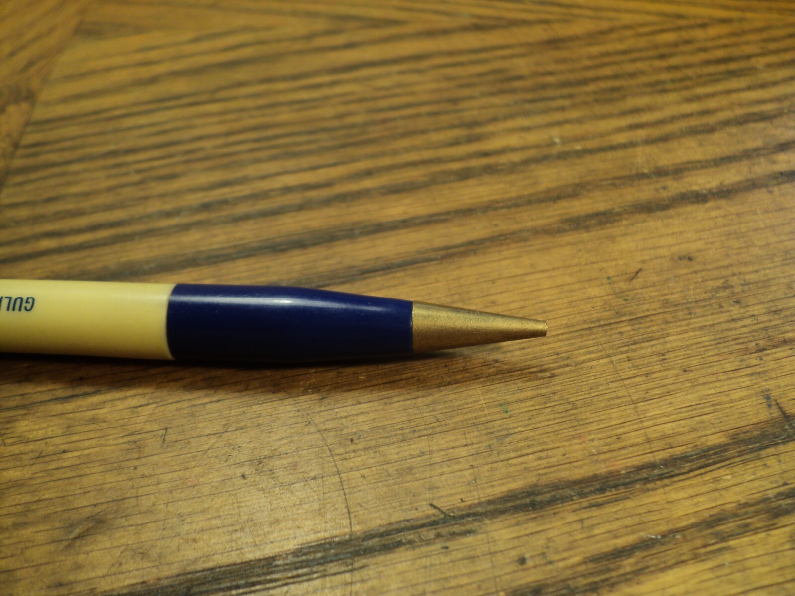Vintage Ritepoint Mechanical Pencil Gulf Products 5-9/16″ Long Oil Cap