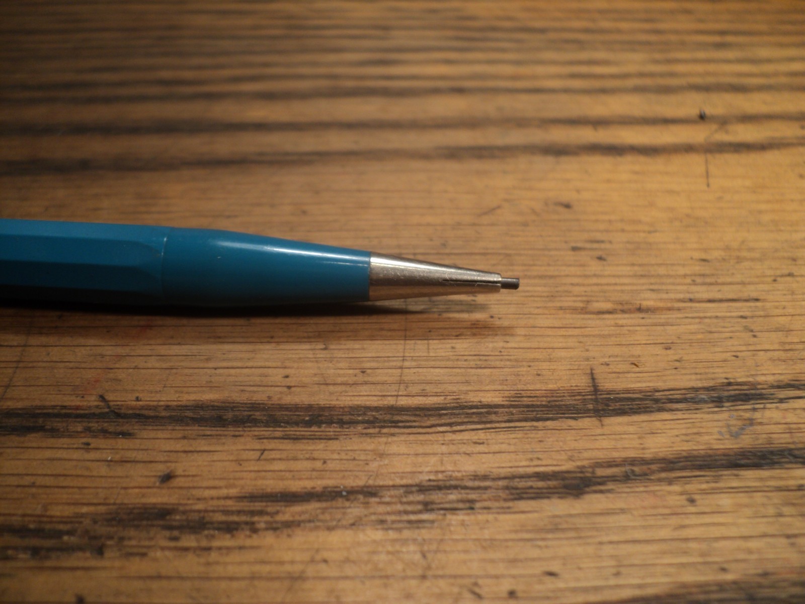 Vintage Autopoint Mechanical Pencil Blue Body & Tip 5-1/2″ Long USA A
