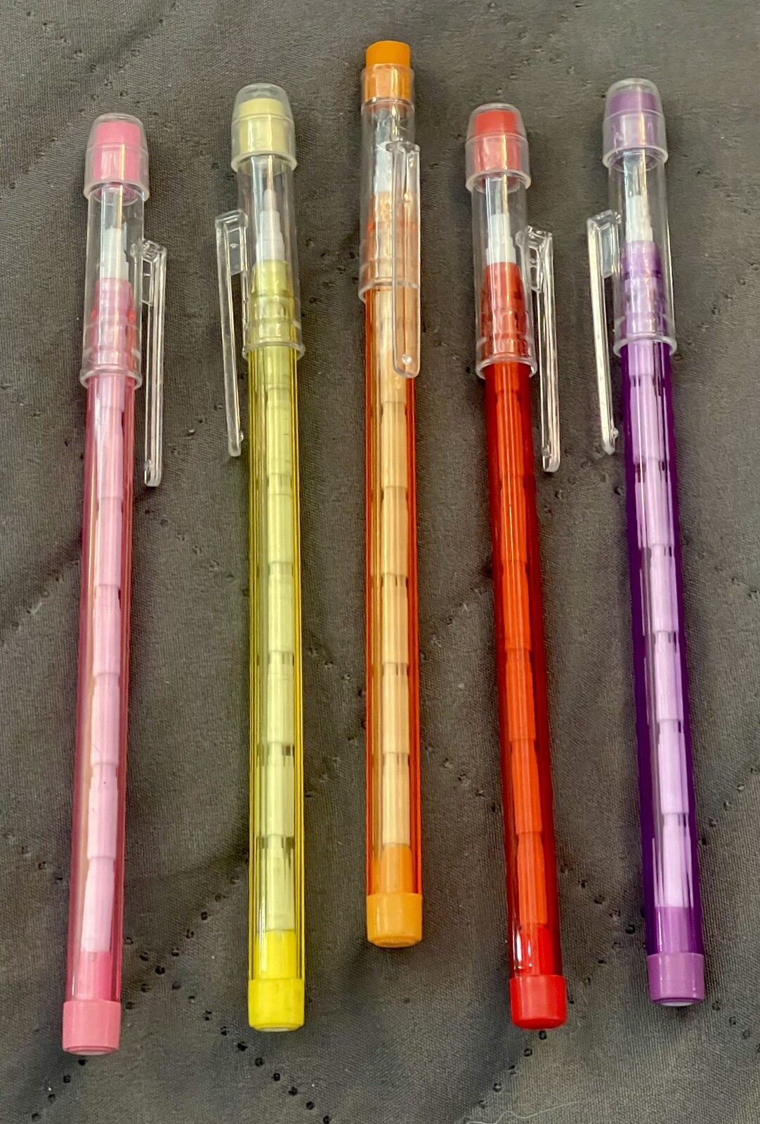 Lot Of 5 Mechanical Pens Brand Unknown FREE SHIPN l👀k