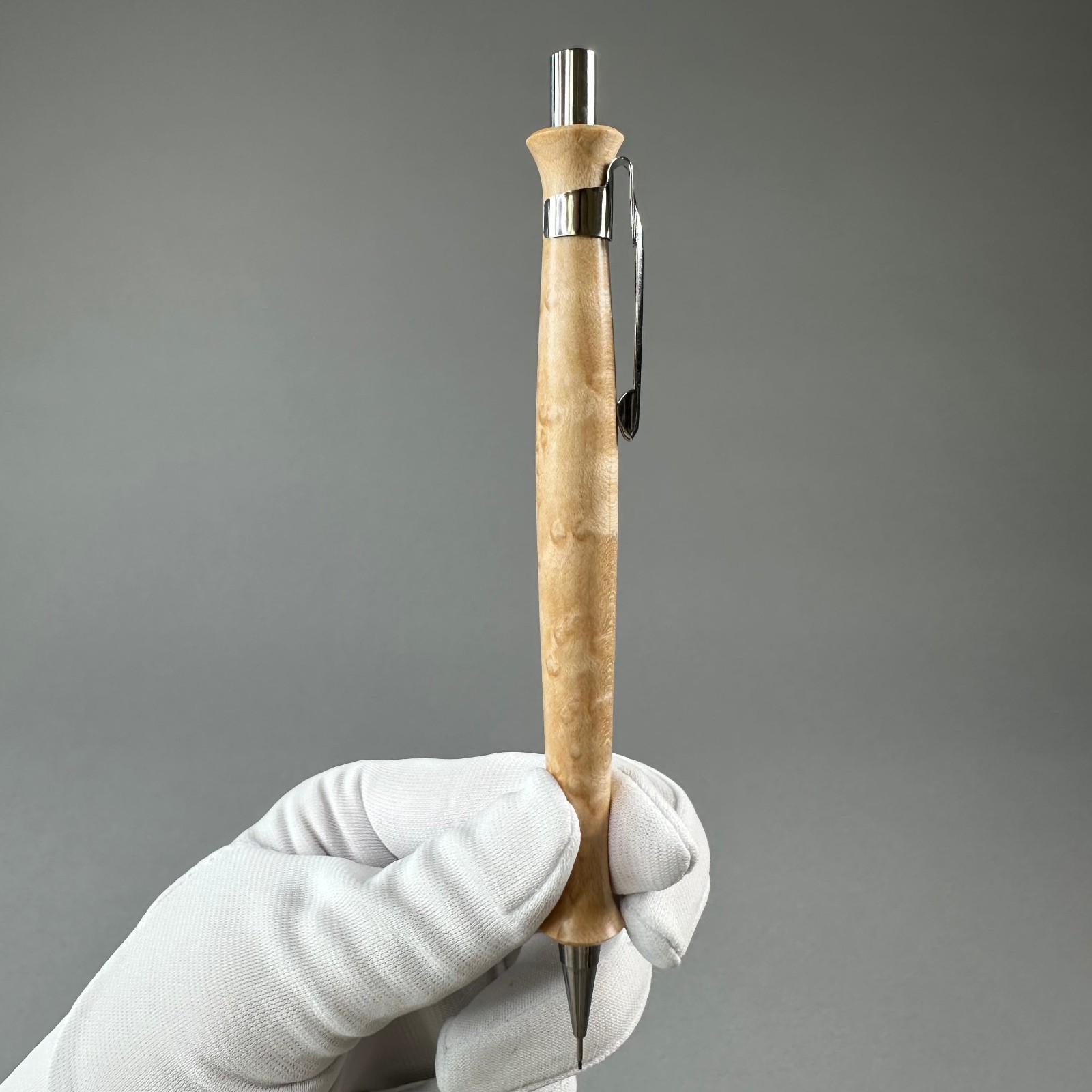 Handmade Maple Wood Mechanical Pencil 0.5mm “To Infinity and Beyond” Handcrafted