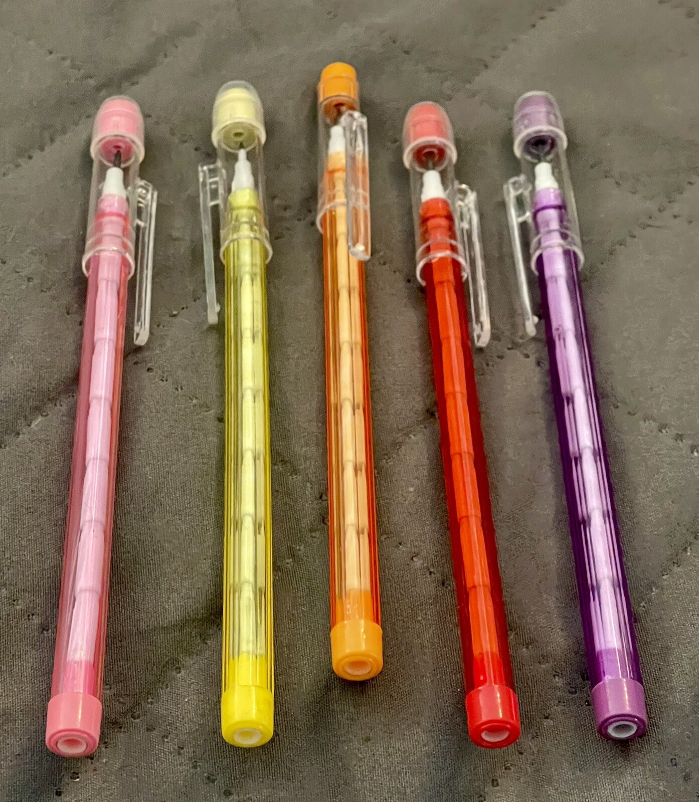 Lot Of 5 Mechanical Pens Brand Unknown FREE SHIPN l👀k