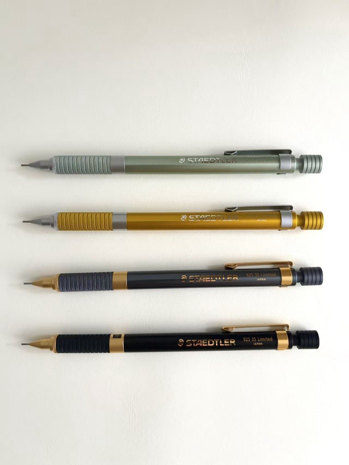 STAEDTLER 925 35 Limited Edition Pencil Set 0.5mm 4 Colors Japan (No Box)