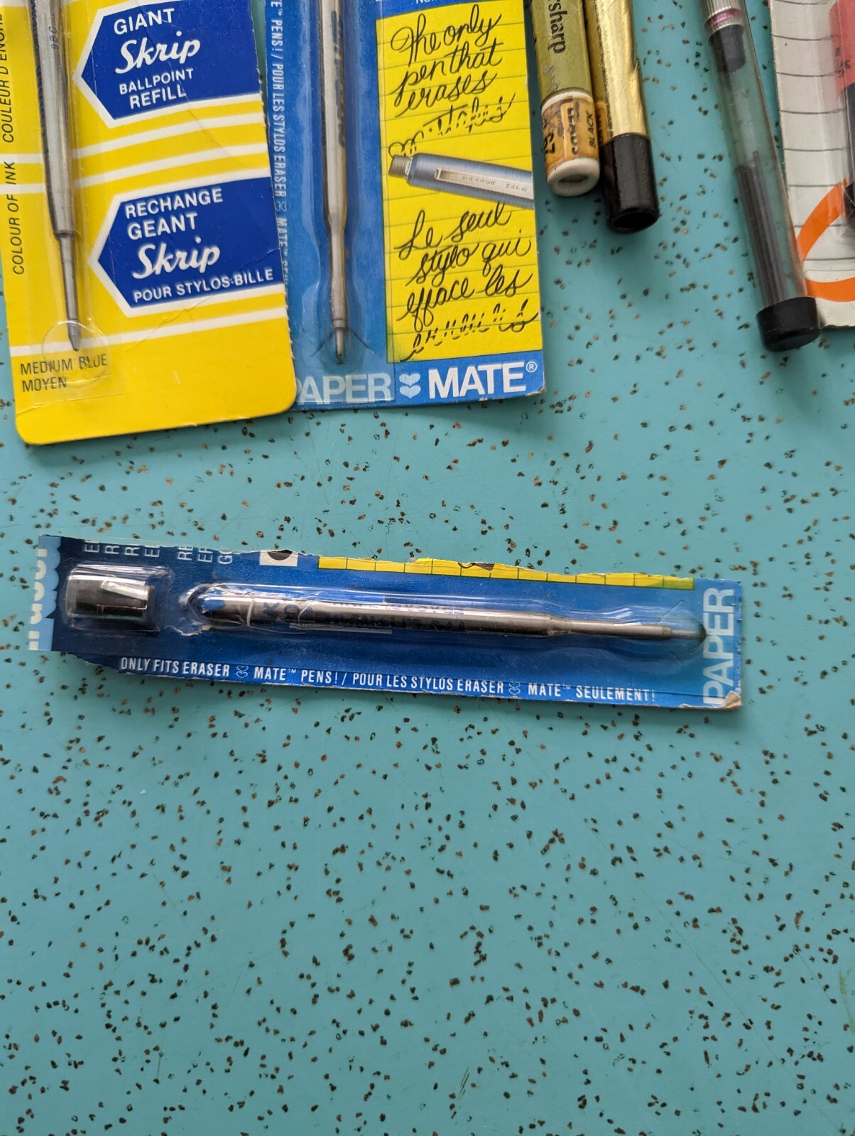 Lot Of Vintage Mechanical Pencil Lead And Pen Refills