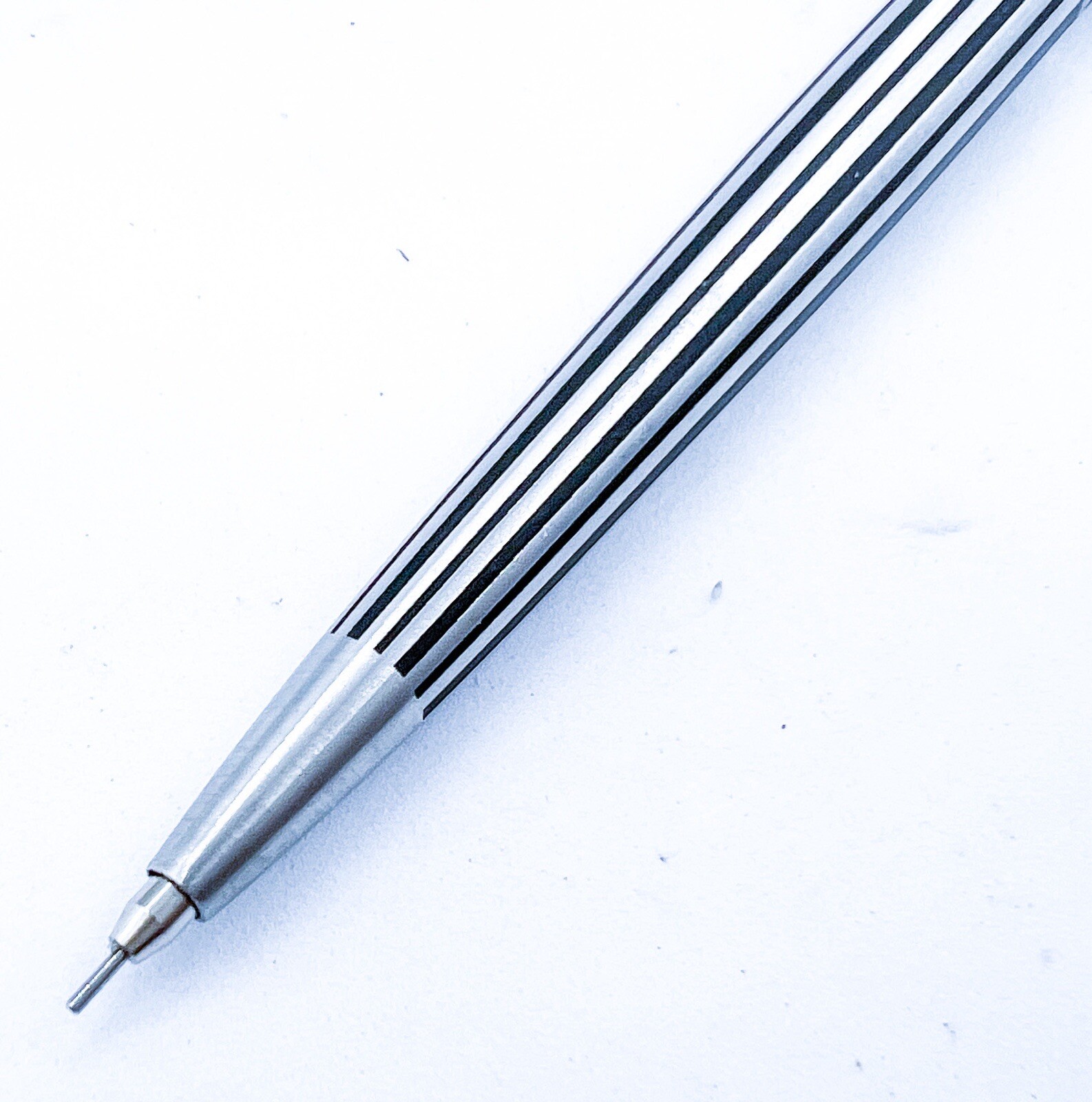 Sailor Cassette Mechanical Pencil Etched Steel 0.3/0.5 Manual retract Tip