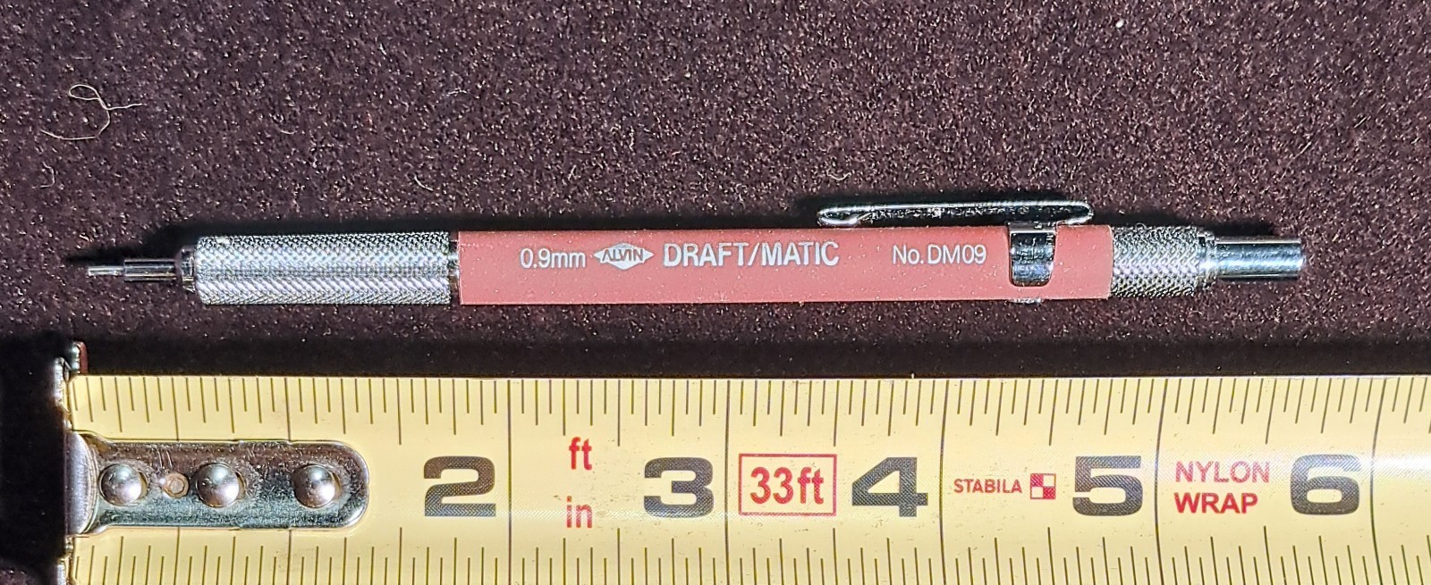 Alvin Draft Matic DM09 Cushioning Drafting Mechanical Pencil 0.9mm