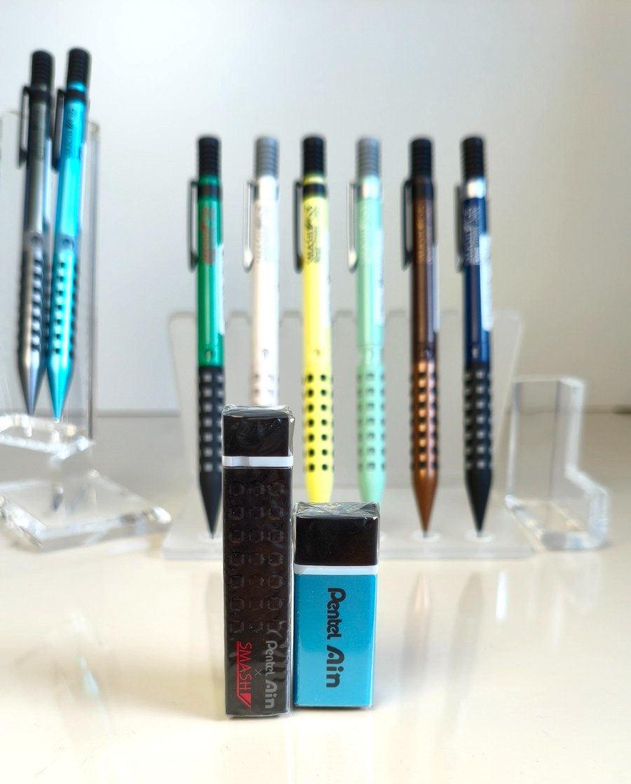 Pentel Smash Kitera Shoji Loft Diamond Limited 8 Pencil Special Set Japan