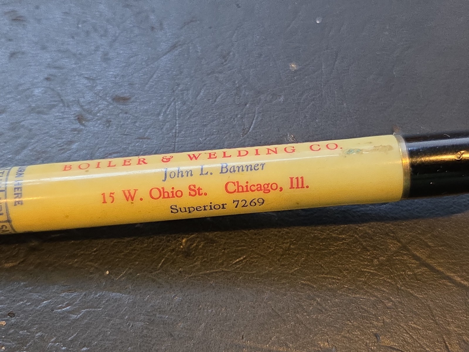 Osborne Mechanical Pencil – Perpetual Calendar- Banner Boiler & Welding