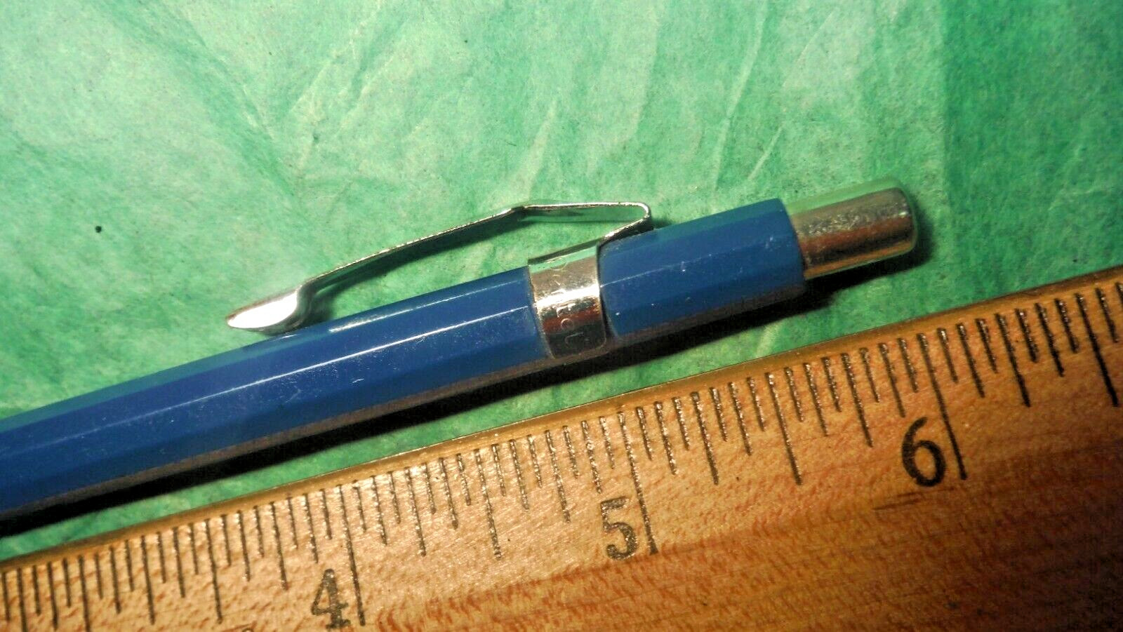 Mechanical Pencil Pentel 0.5 mm Blue PS315 Writes Forever PENTEL PS315 NO CLICK