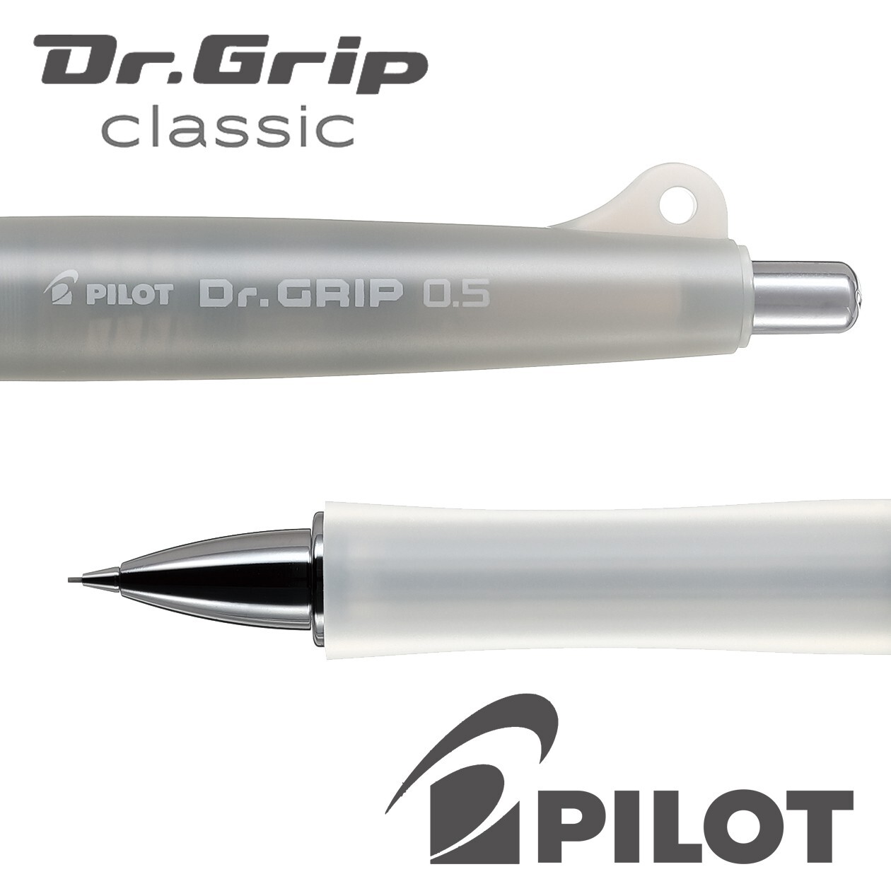 PILOT Dr. Grip Classic Ergonomical Design Mechanical Pencil 0.5mm Made in Japan