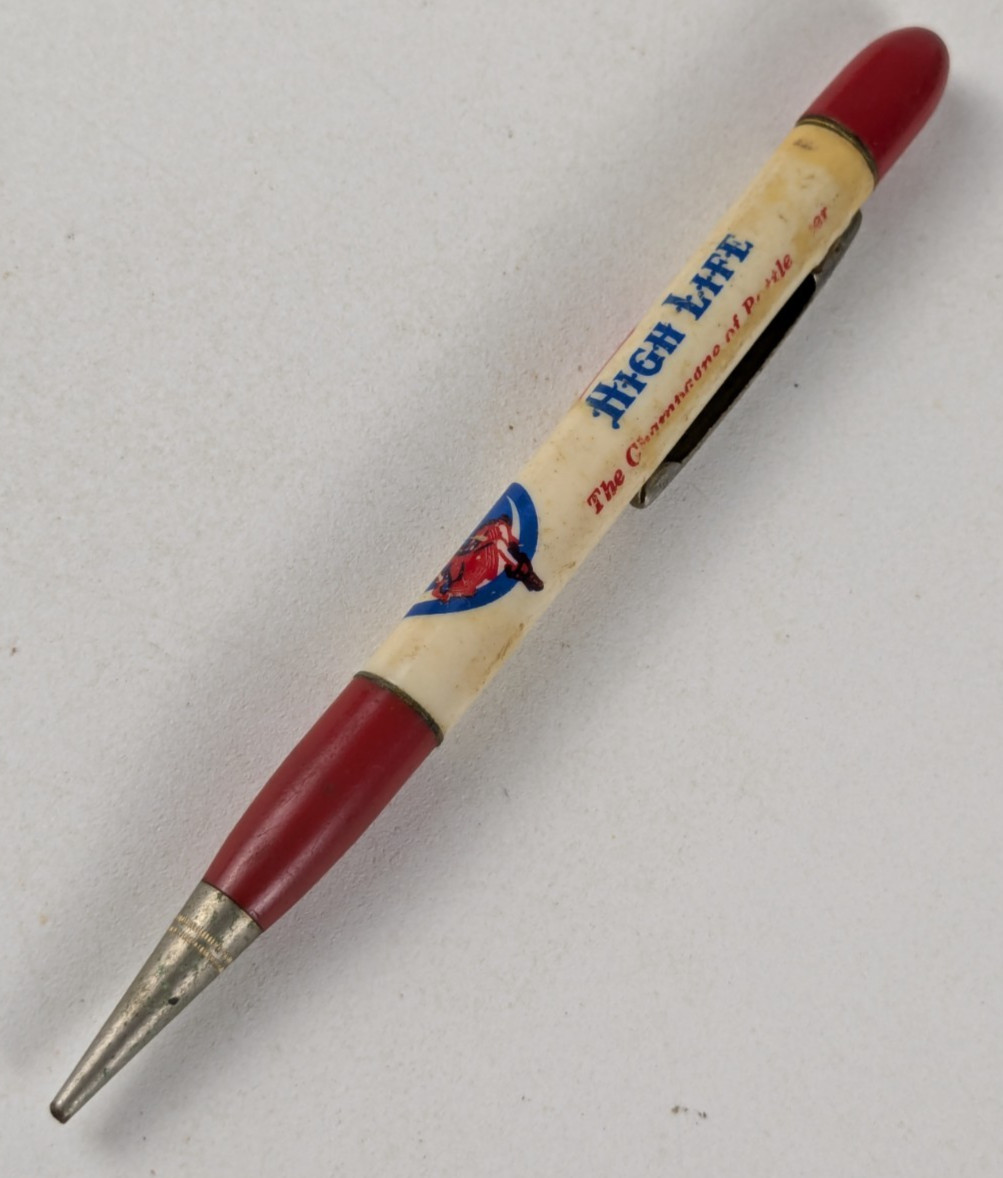 1940-50s – Miller High Life Witch Mech Pencil – B18C