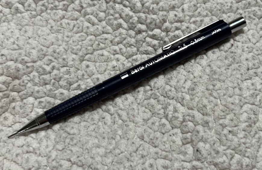 Berol Automatic TL5 0.5 mm Made in Japan Blue Body Mechanical Pencil