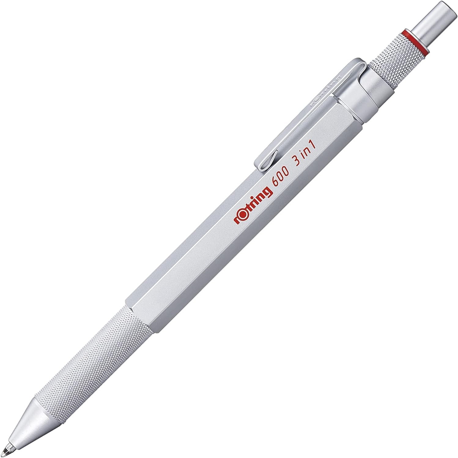 Sophisticated 600 3-in-1 Pen & Pencil – Switch Between Black, Red & 0.5mm Lead