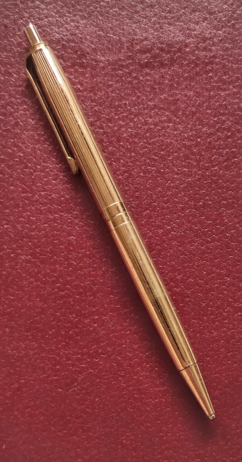 🔴BOLASCRIP Marked Walzgold Rolled Gold Mechanical Pencil – 1970s Germany🔴