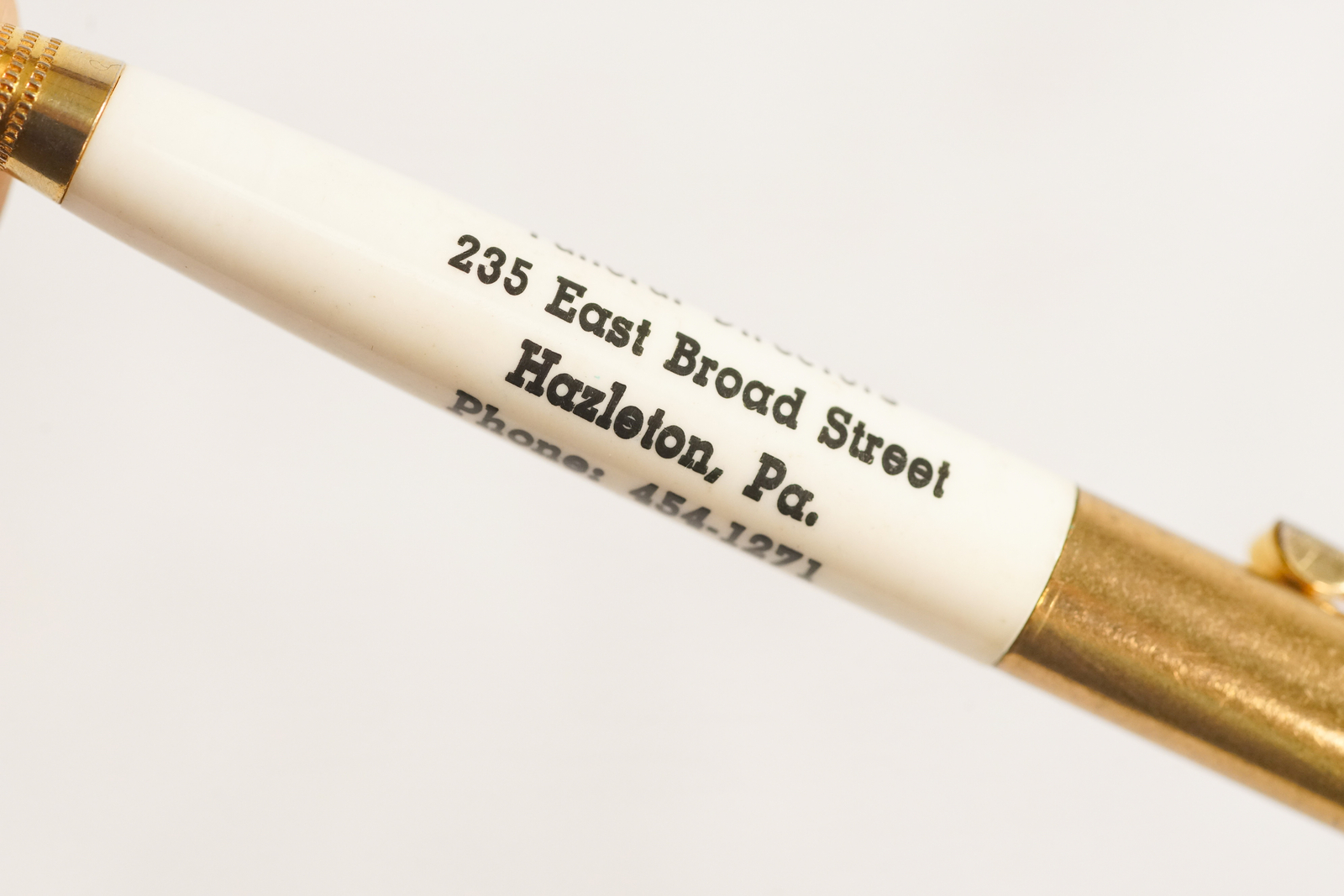 Hazelton PA Funderal Home Lady Assistant Readyriter Mechanical Pencil